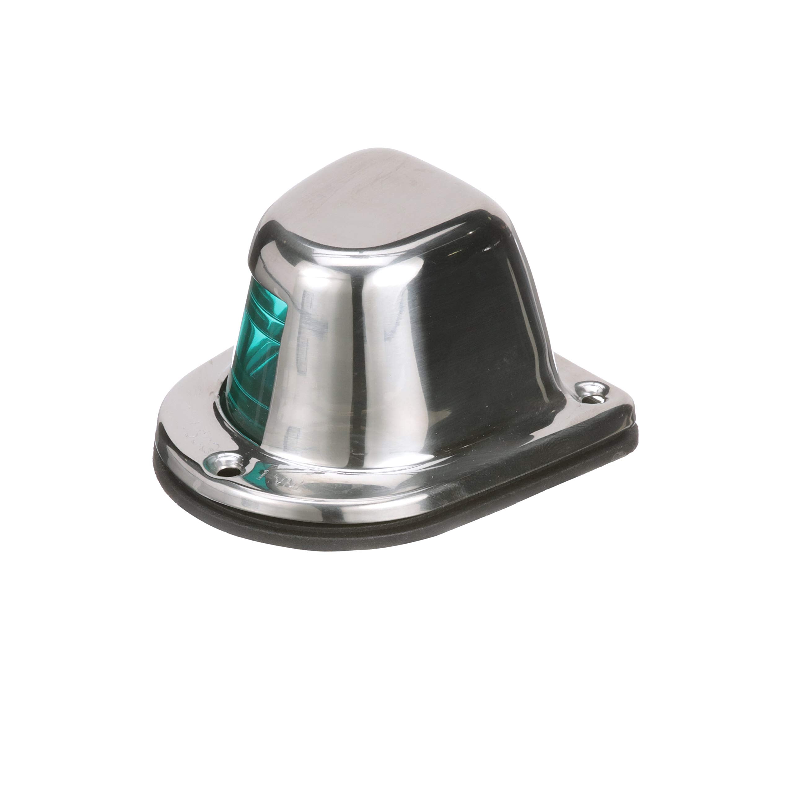 Attwood 66319G7 Sidelights, Stainless Steel Housing, Deck Mount, 1-Mile Visibility, 12V, One Size
