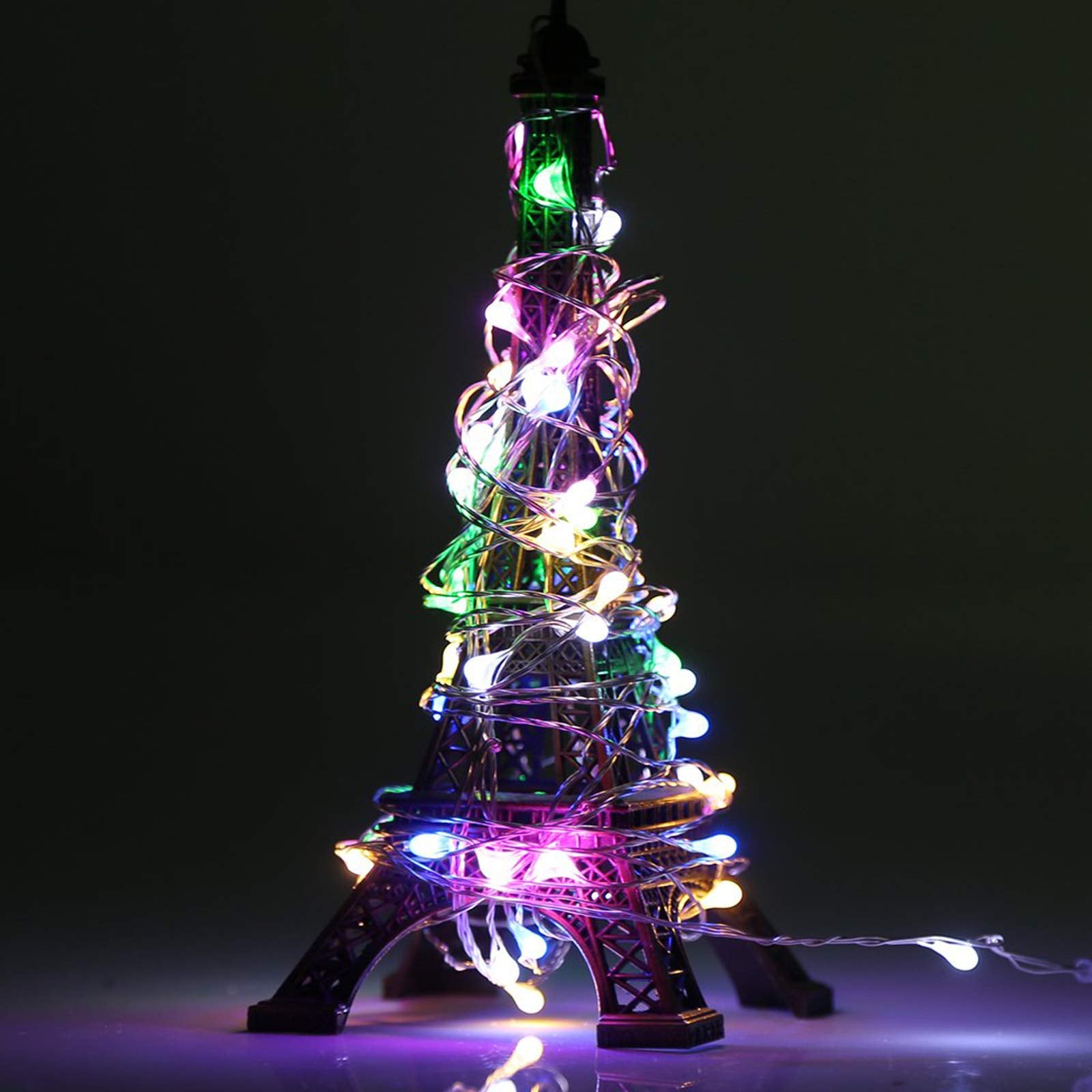 Ruichen 66 Ft 200 Led Multicolor Usb Fairy Lights With On/Off Switch - 2 Pack