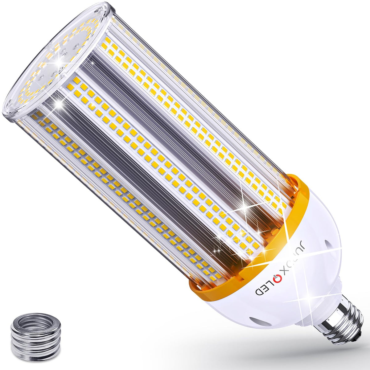600W Equivalent Led Corn Light Bulb 7800 Lumen 5000K 60W Large Area Cool Daylight White E26/E39 Medium Base For Outdoor Indoor G
