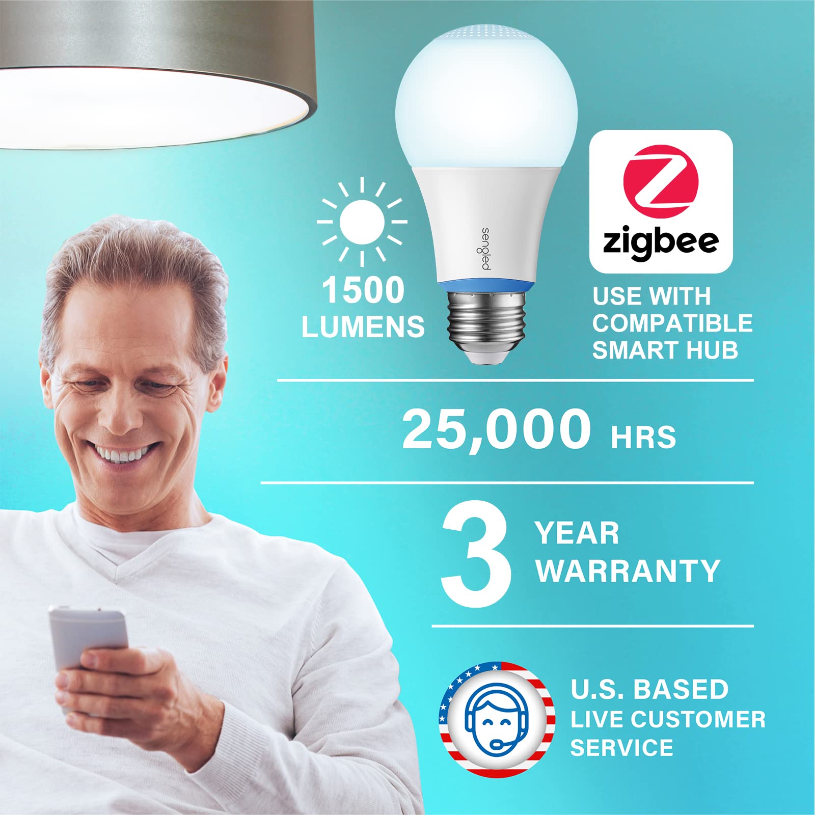 Sengled Use Products, Compatible With Alexa And Google Assistant