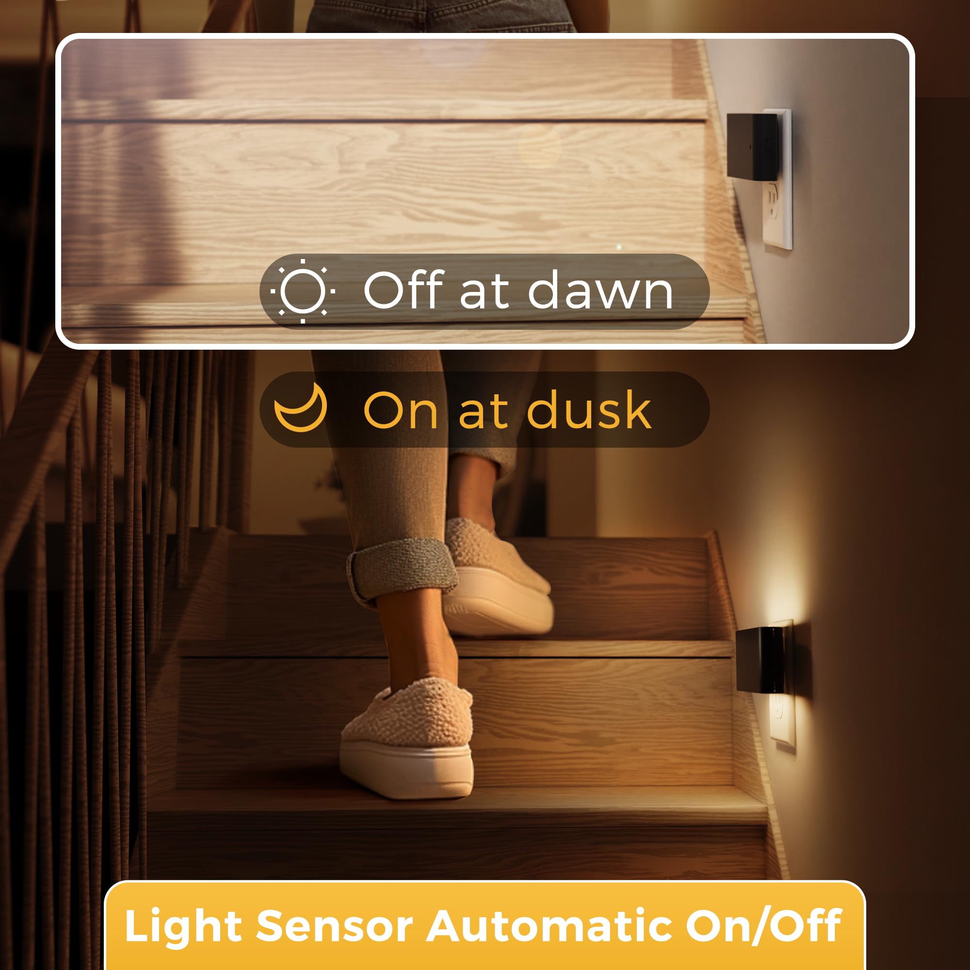 L Lohas Led Night Light, 2 Pack Dimmable Modern Led Night Lights Plug Into Wall,Dusk To Dawn Sensor Night Lights For Kid, 0-100L