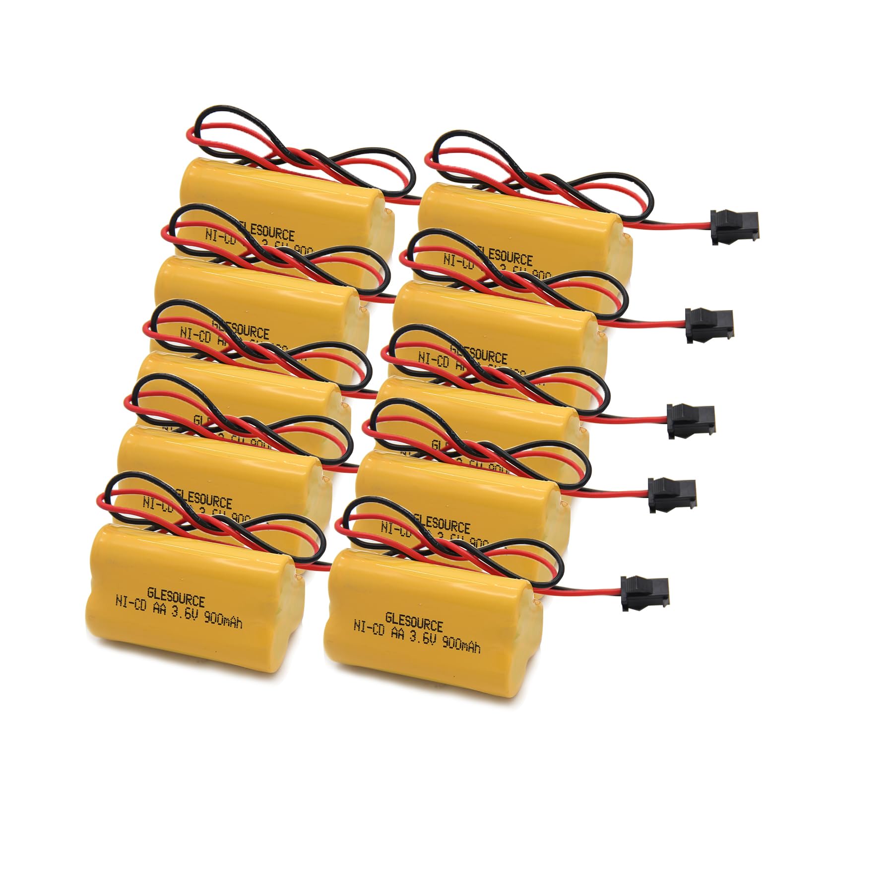 GLESOURCE 3.6V 900mAh Emergency/Exit Light ELB-B001 Battery Compatible for Lithonia ELB B001 ELBB001 Lithonia EU2C M6 LED Emerge