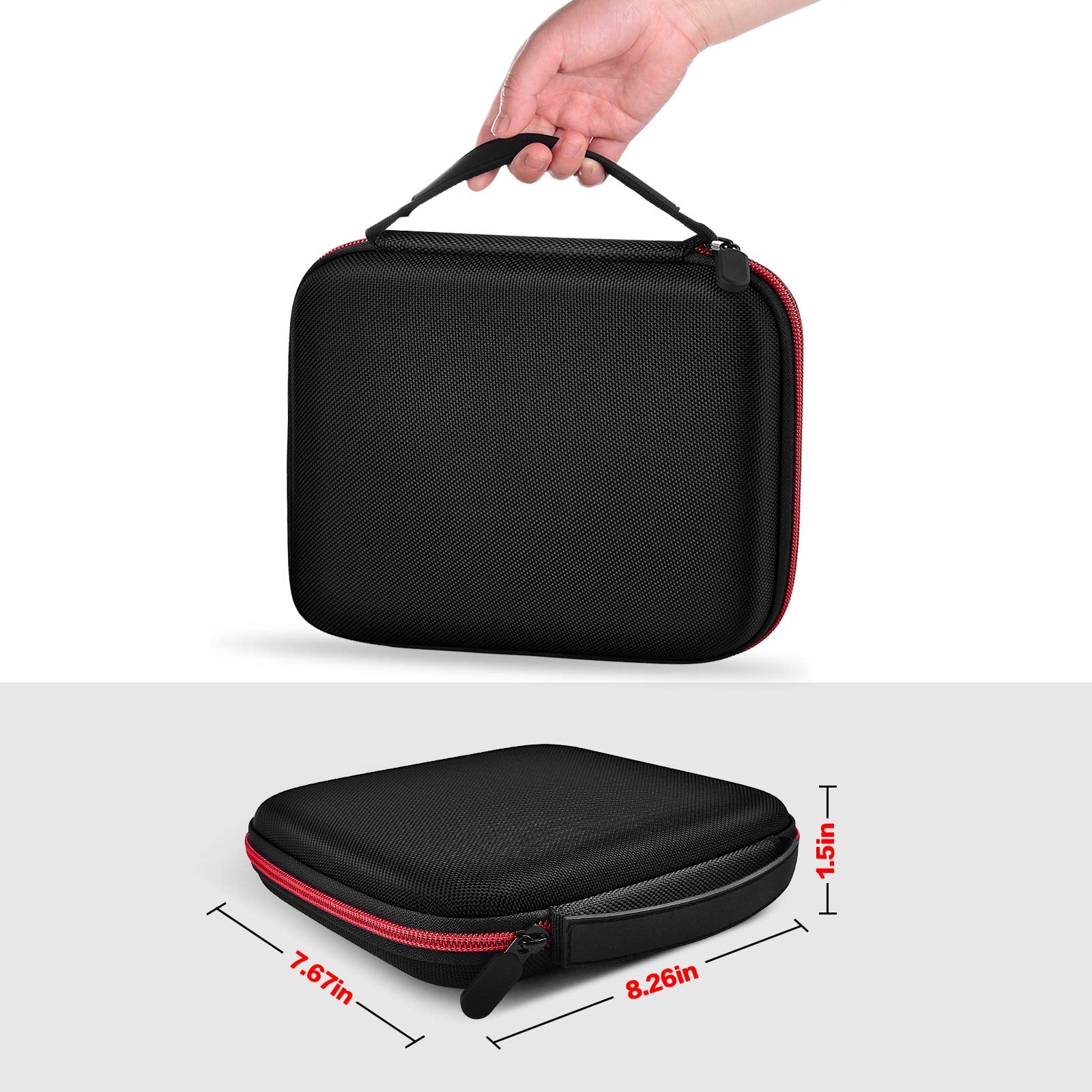 GWCASE Book Light Case for Glocusent, Vekkia, LITOM, LEDGLE, TAKKUI, TSINGREE - Multi Color, EVA Material, USB Cable Holder
