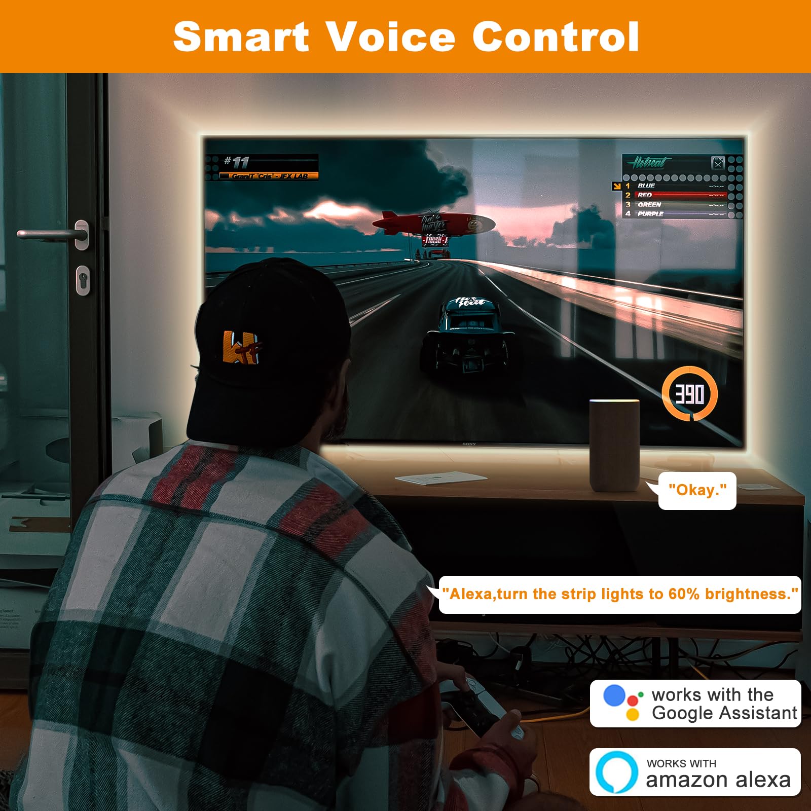 Pautix Cob Led Strip Light 4000K,32.8Ft/10M Dimmable Dc24V Natural White Led Strip Lights,Cri93+ Super Bright High Lumen Tape Li