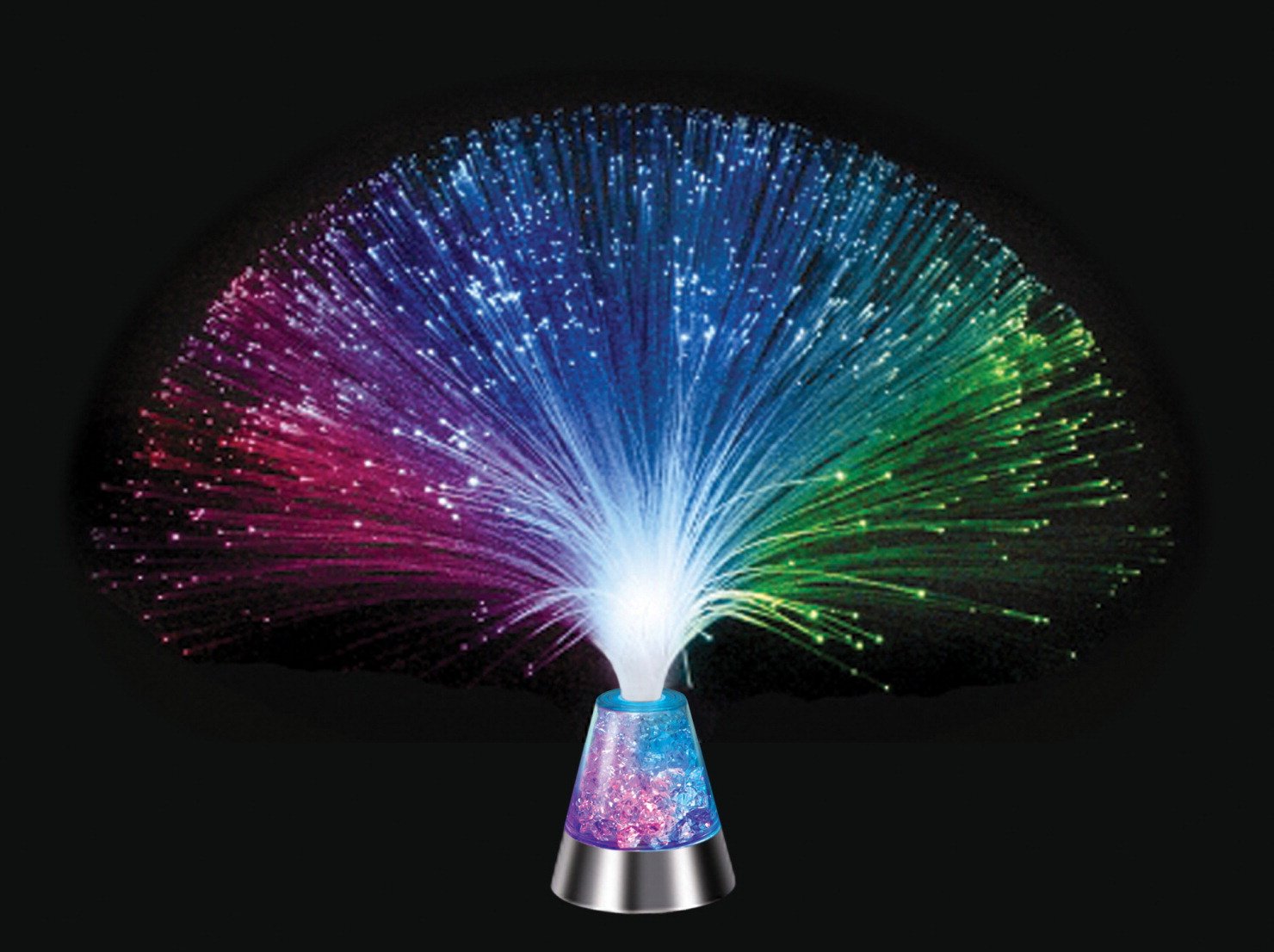 Westminster Fiber Optic Light, Model 2453, Multi-Sensory, Multicolor, Crystal Material