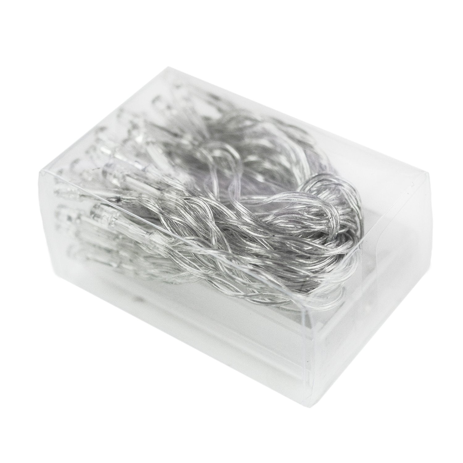 30 Mini Bulb Led Battery Operated Fairy String Lights In White, For Christmas, Wedding, Decoration, Crafts (158&quot; Inch Long String)