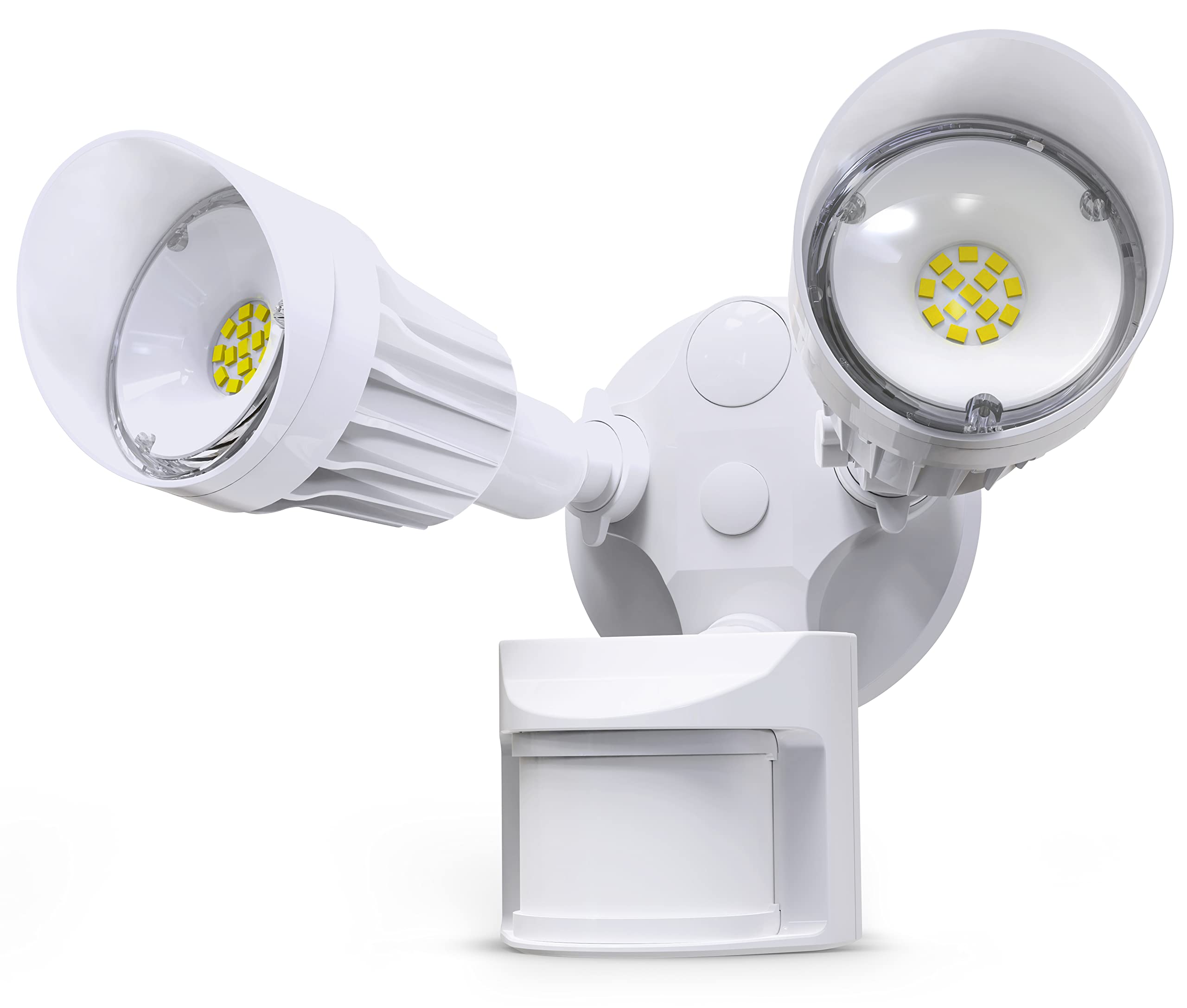 JJC LED Security Light, Motion Sensor Flood Light, 2000LM, 27.5W, IP65 Waterproof, Daylight White, Metal
