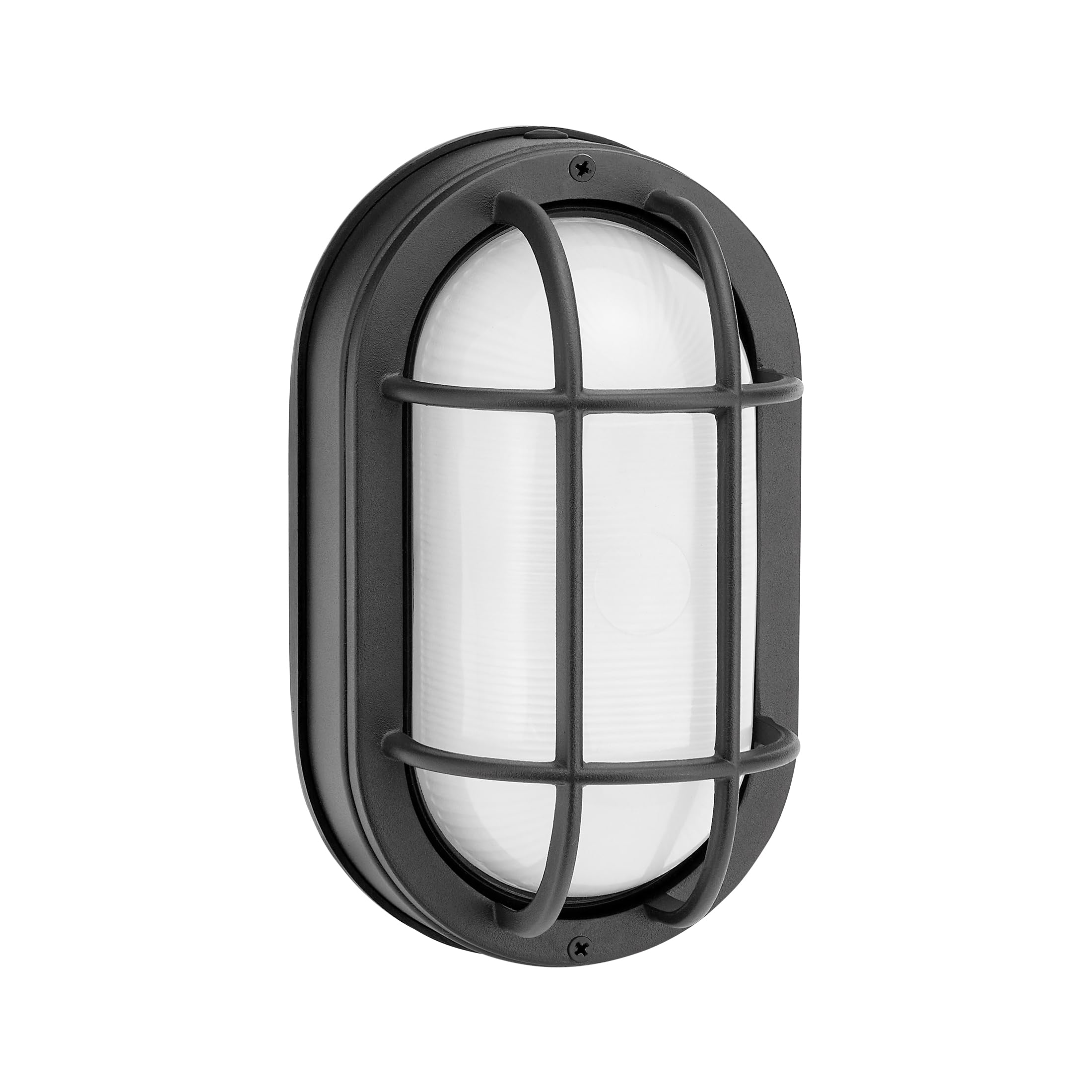 Maxxima LED Outdoor Bulkhead Light, 1000 Lumens, 6 CCT 2700K/3000K/3500K/4000K/5000K/6000K, Flush Mount Nautical Fixture for Wal