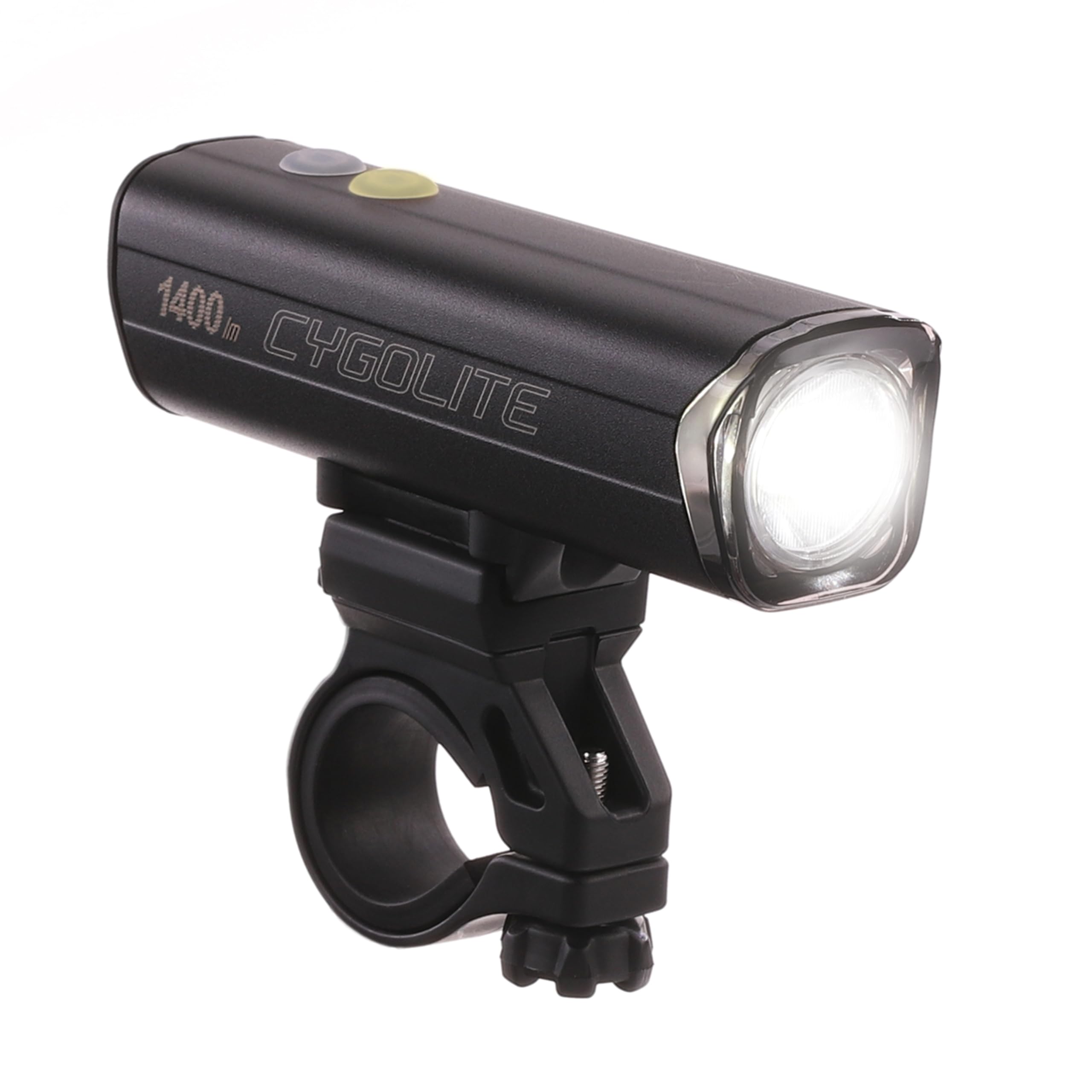 Cygolite Velocity Pro 1,400 Lumen Bicycle Light- Anodized Aluminum Alloy- 9 Light Modes- Fine Tunable Brightness- Compact, IP67 