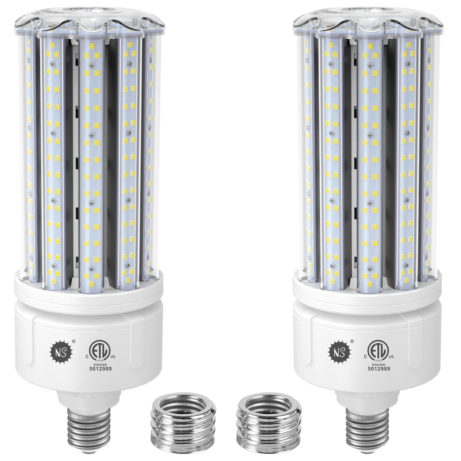 Ns 100W Smart Led Bulb With Motion & Dusk-To-Dawn Sensor (16,000Lm 5000K | Cri 90 | Flicker-Free) - E26/E39 Base - A19 Shape Alu