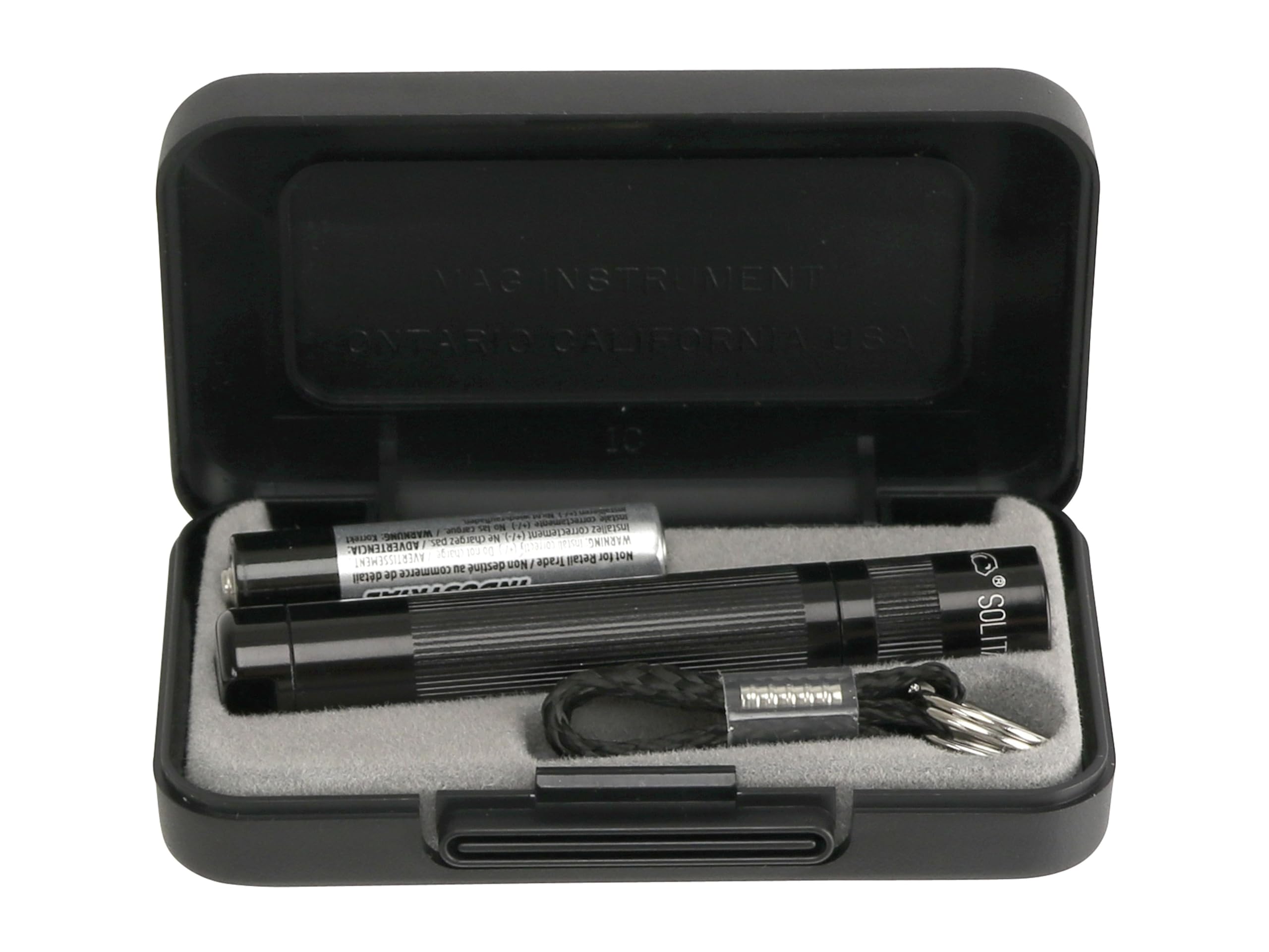 Maglite Solitaire Led Flashlight , Black