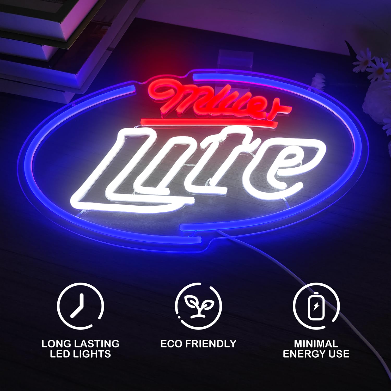 Beer Neon Sign Beer Neon Lights Led Signs For Wall Light Up Signs For Man Cave Pub Home Party Bedroom Neon Bar Sign Wall Art Decor