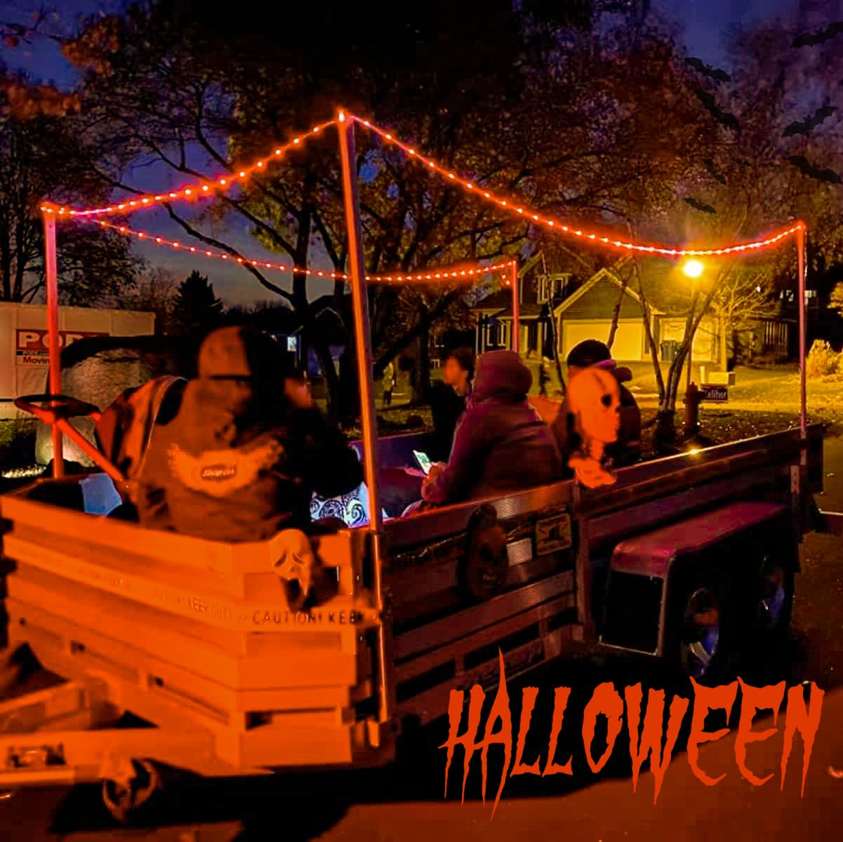 Qitong 33Ft Orange Solar Rope Lights, 100 Leds, Waterproof, 8 Modes For Outdoor Use