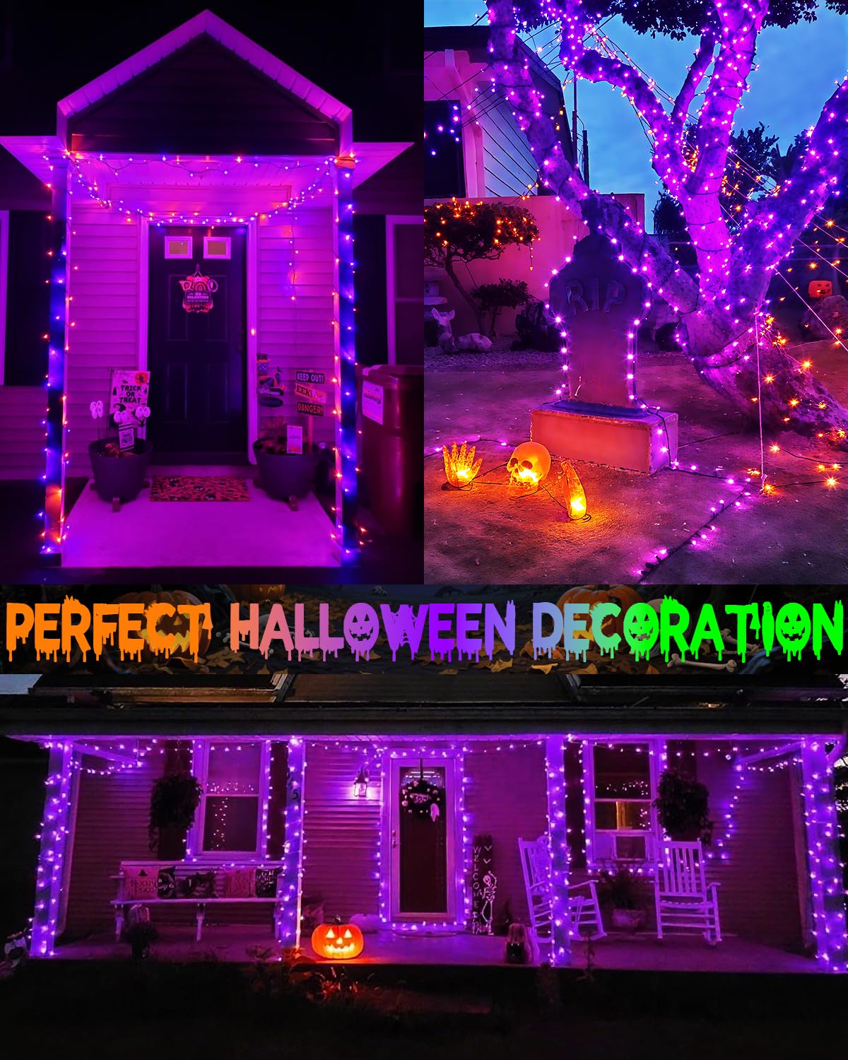 OZS Smart Color Changing Christmas String Lights, 82FT 200LED, App Control, Waterproof, Indoor/Outdoor Holiday Decorations