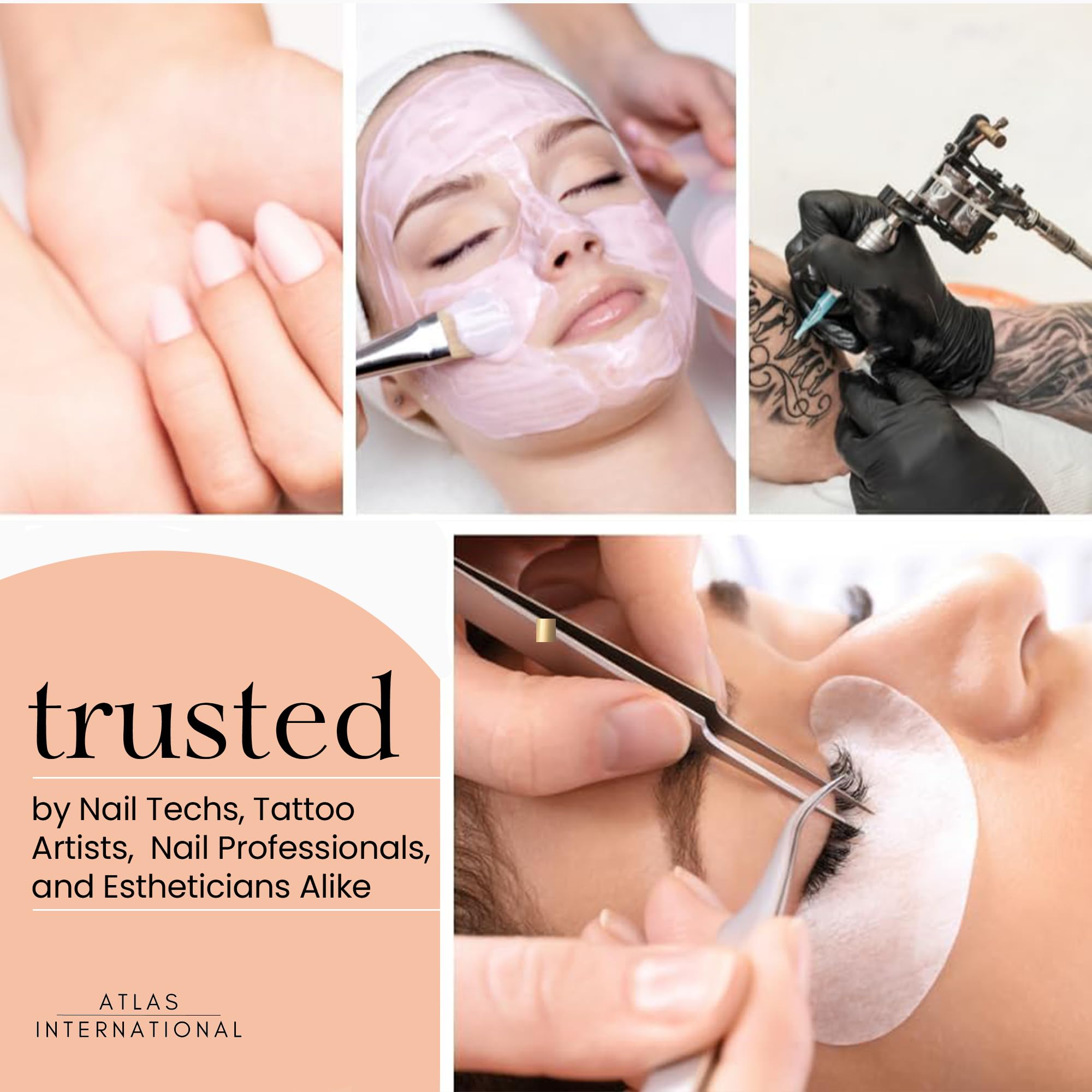 Atlas View Bling Eyelash Led Moon Light - Dimmable Diamond Lamp For Estheticians  Pmu & Nail Techs - Led Floor Lamp Adjustable Height  Touch Control & Stable Base (Emerald Green)