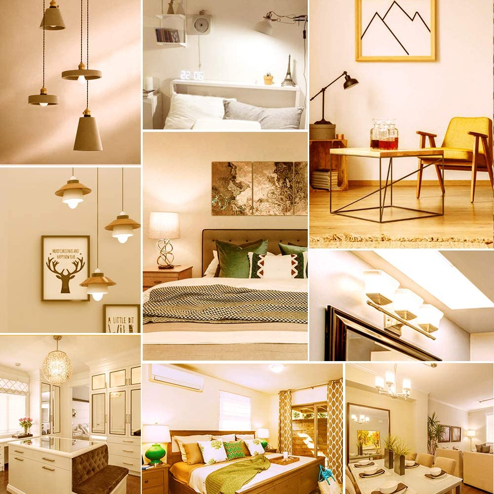 Kindeep A21 Led Super Bright Light Bulb,150-200W Equivalent 23W E26 Led Bulb, 2500 Lumens, Warm White 3000K For Your Home, Offic