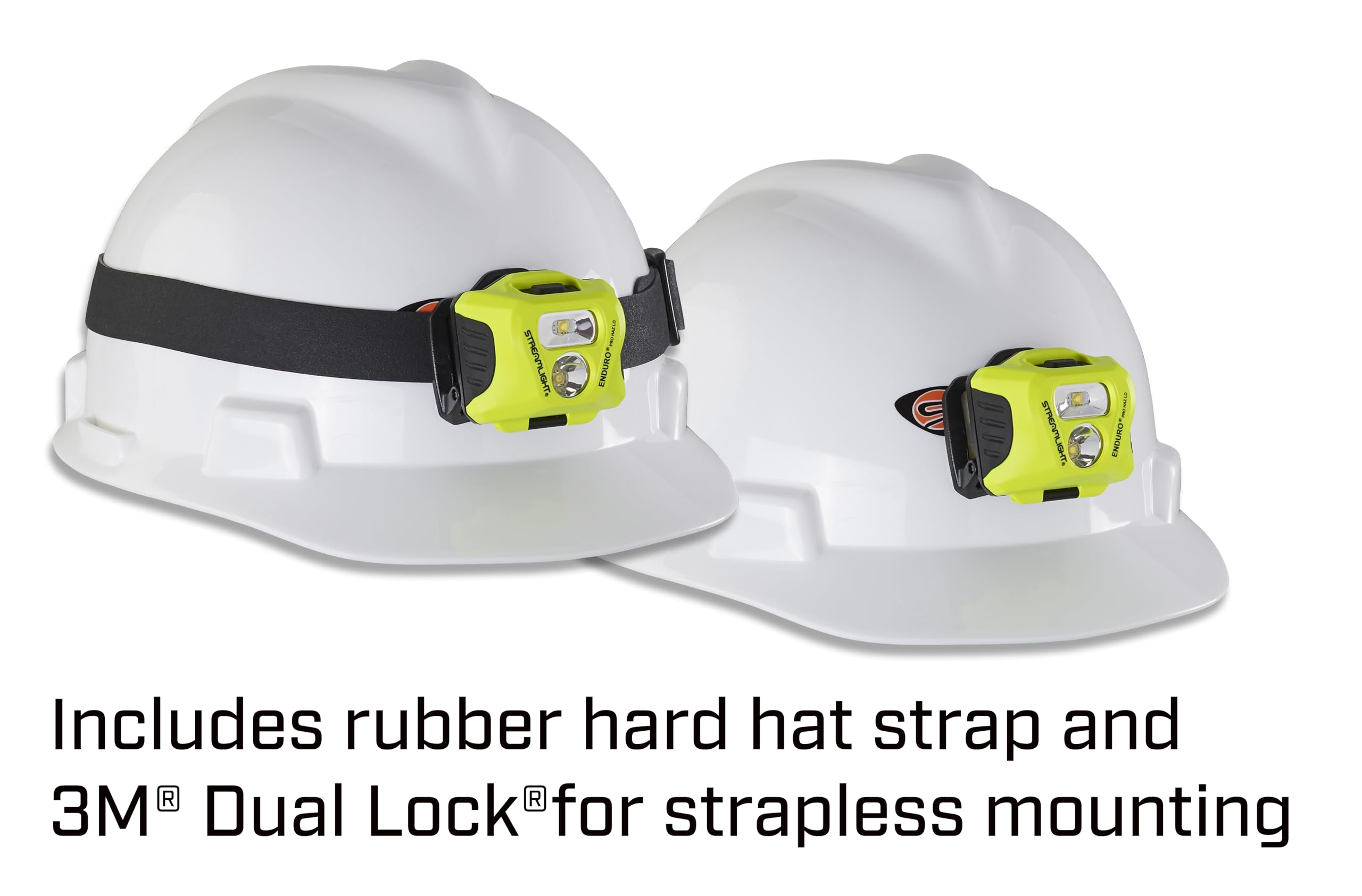 Streamlight Enduro Pro Haz-Lo Headlamp, 160-Lumen, Yellow, Includes Batteries & Straps, Model 61424, Thermoplastic Material