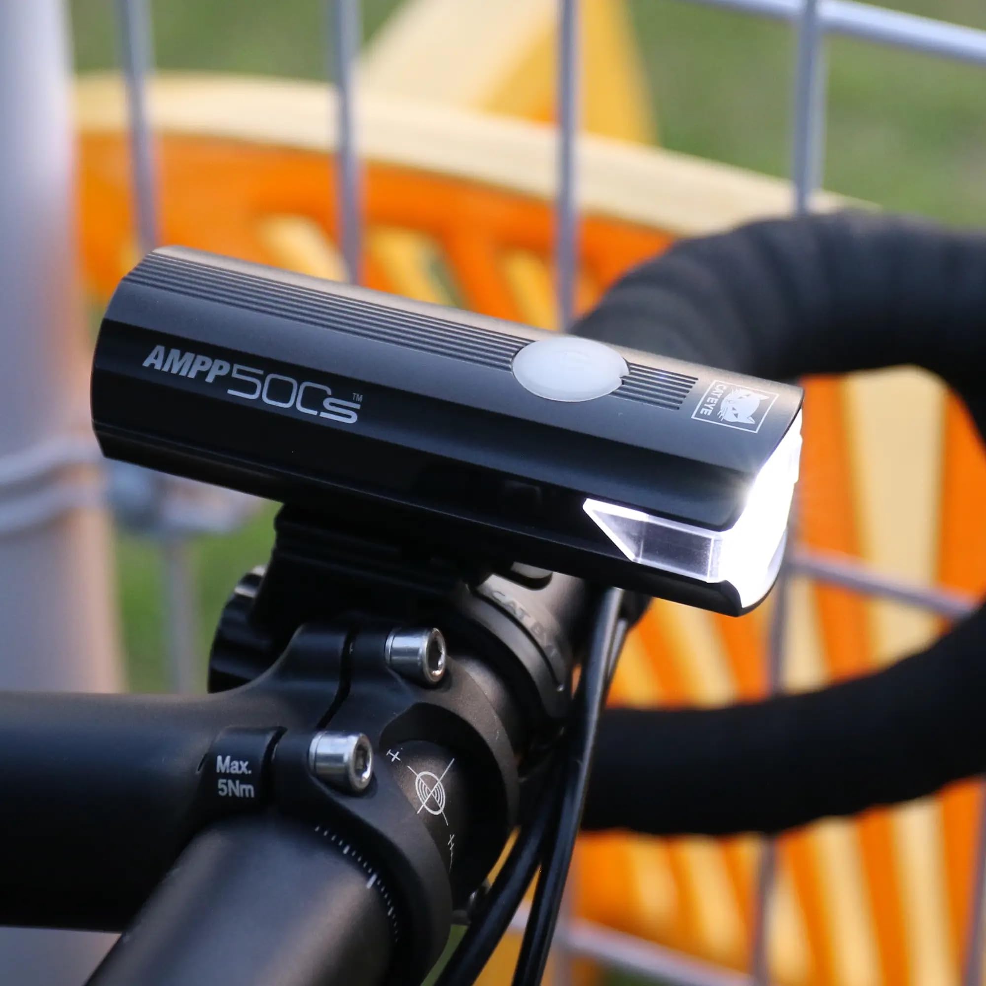 Cateye - Ampp Usb Rechargeable Bike Headlight (Ampp500S)