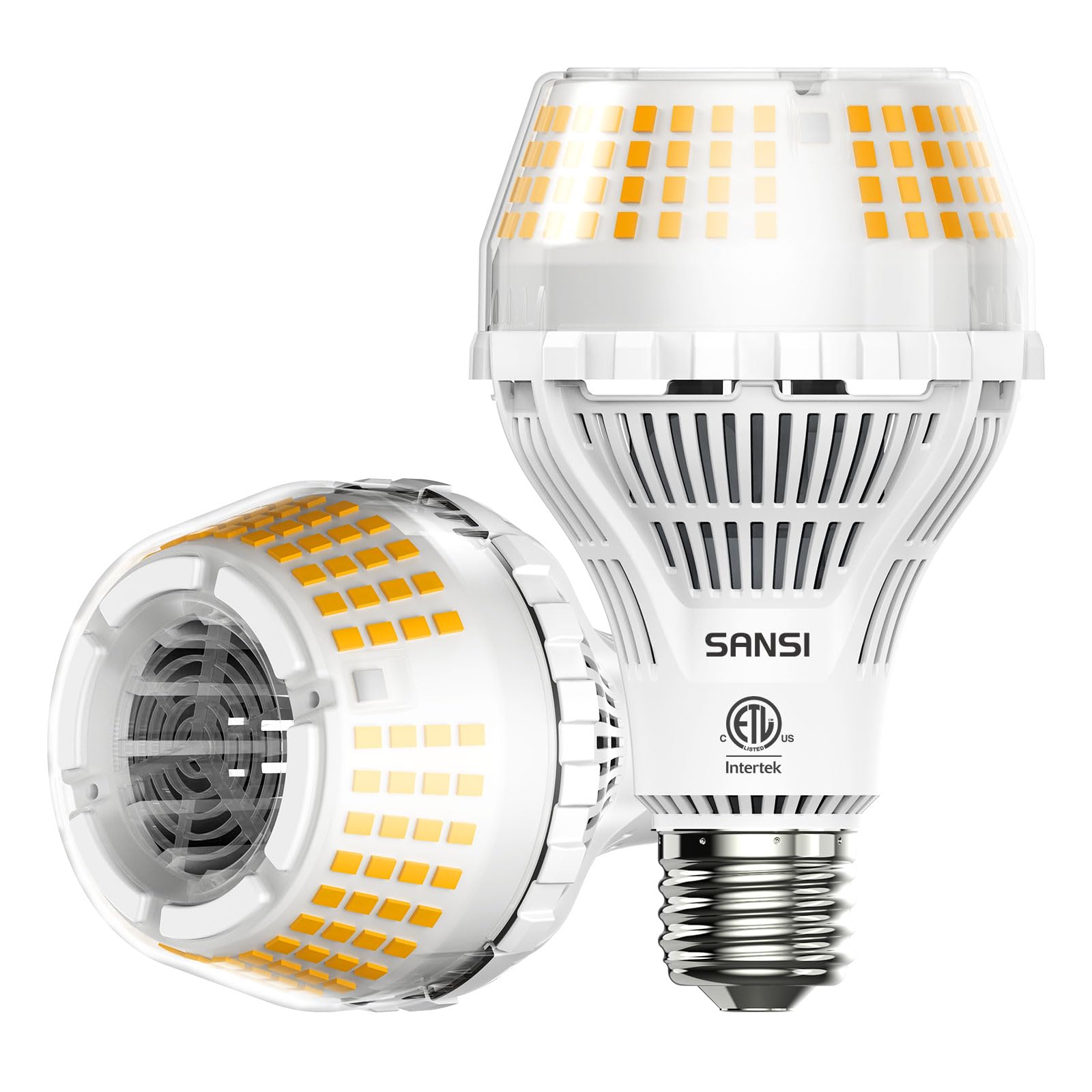 Sansi 250W Equivalent A21 Led Light Bulb, 4000 Lumens E26 Led Bulb With Ceramic Technology, 3000K Soft Warm Non-Dimmable, 25,000
