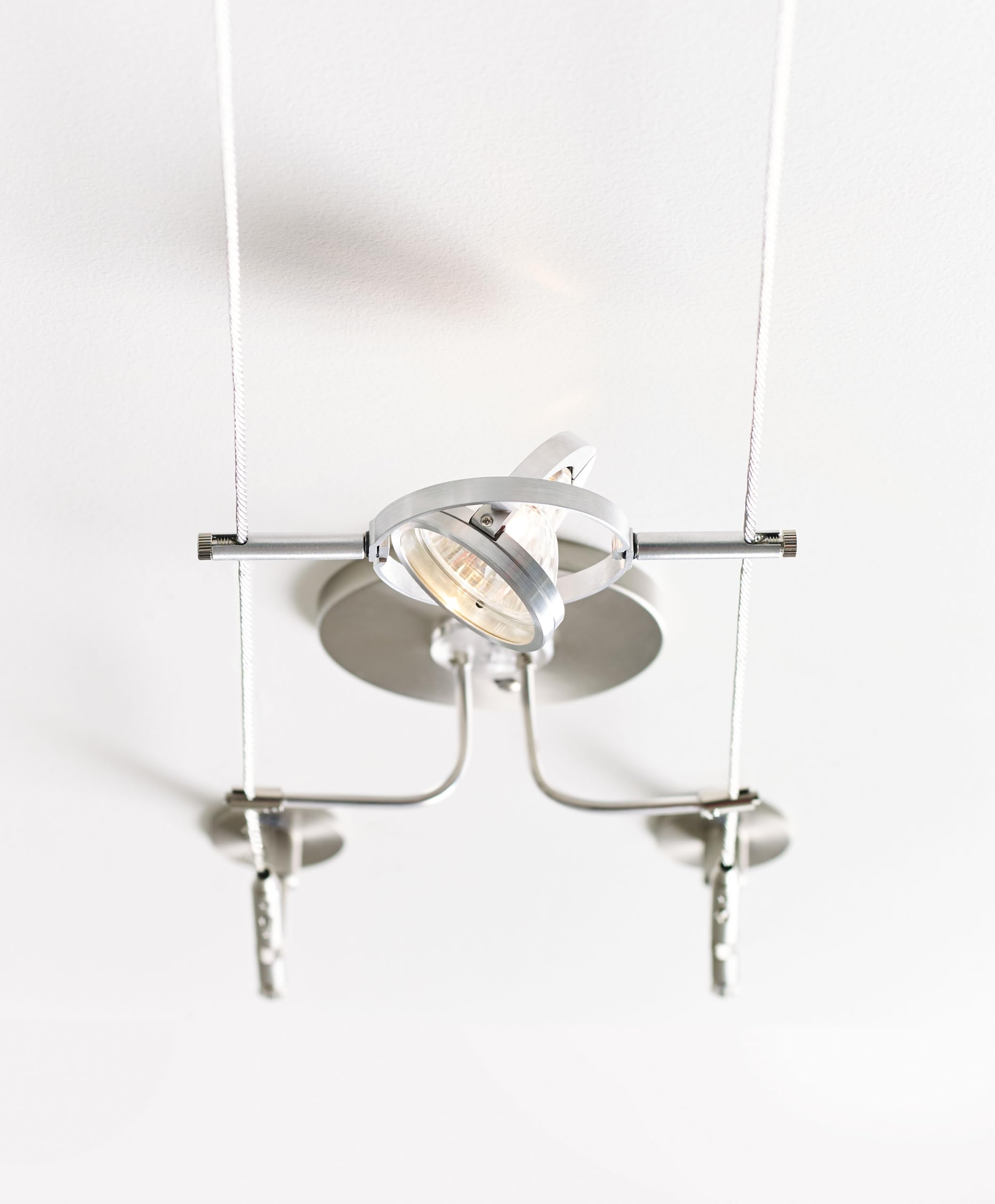 Tiella 800Cbl5Pn-Led, Accent Electronic Low Volt Surface Track Lighting Kits, Led Compatible, Nickel