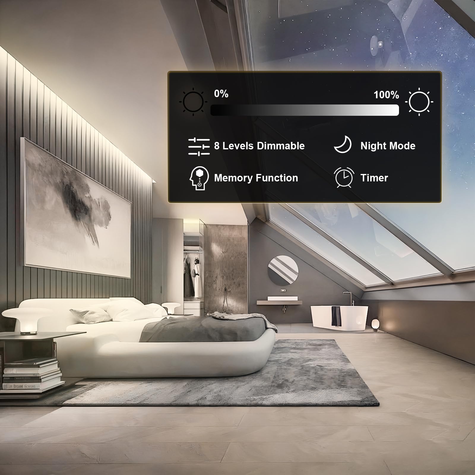 Bunacet Cob Led Strip Lights 5760Leds, 40Ft 4000K Dimmable Daylight Bright Led Lights For Bedroom Counter Under Cabinet Kitchen