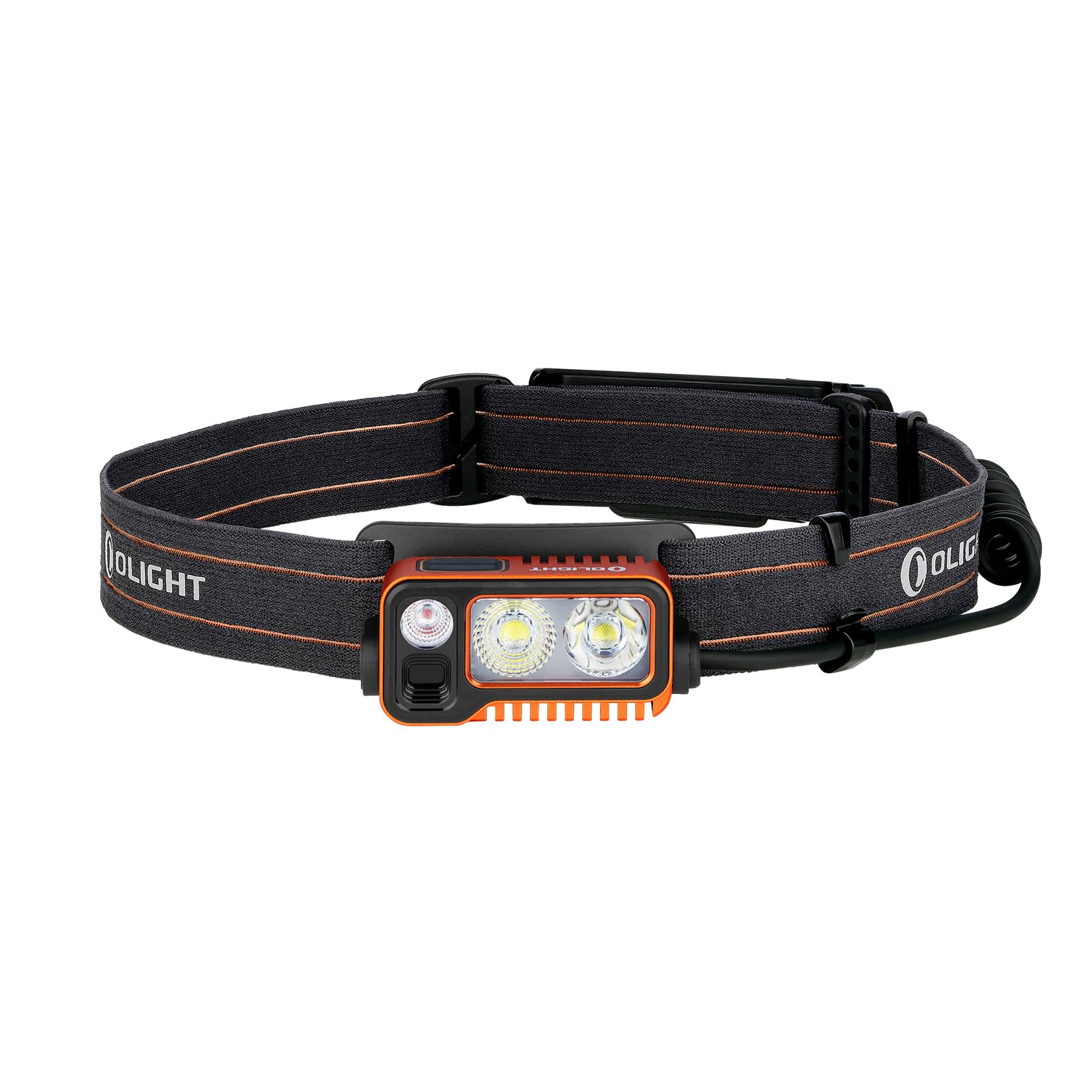 Olight Array 2 Pro 1500 Lumens Headlamp With Red Light Option, Powered By Usb-C Rechargeable Led Headlight With Motion Sensor Fo