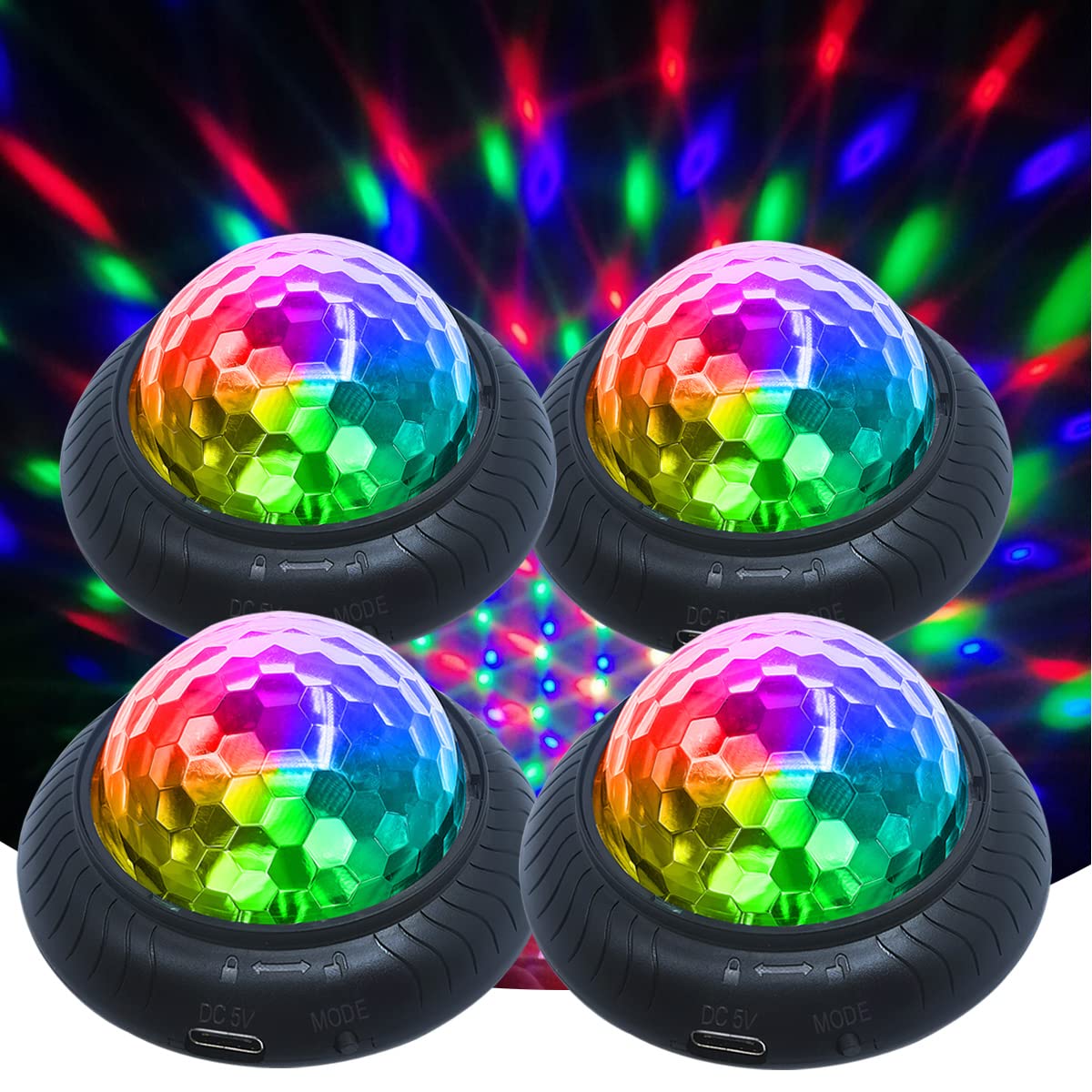 Kismee Disco Party Light Night Light 2 In 1 Flashes With Music Sound A – Lightsdaddy