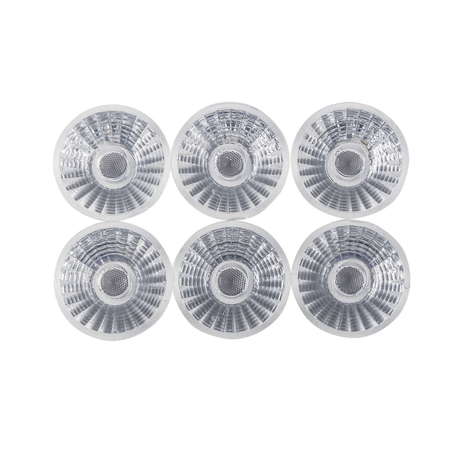 Acrylic Lens, Without Bracket - Focusing Led Lens Use For Led Beads, Chip, Lamp Bulb Focus - 25 Degree F35Mm (Pack Of 20)