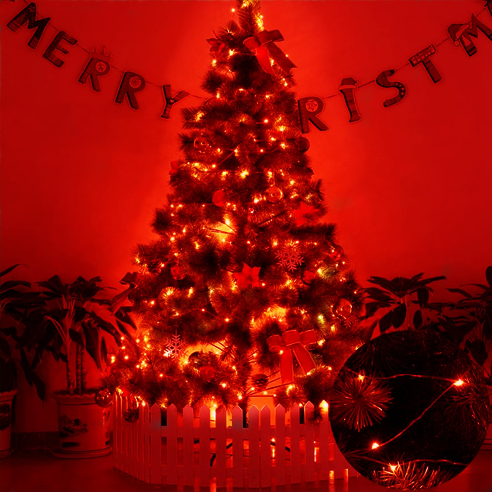Ranlraka Mini Red Fairy Lights Battery Operated Valentines Day Decor 7Ft 20Led Silver Wire Fairy Battery Powered String Lights For Christmas Halloween Wedding Party Home Holiday Room Decoration
