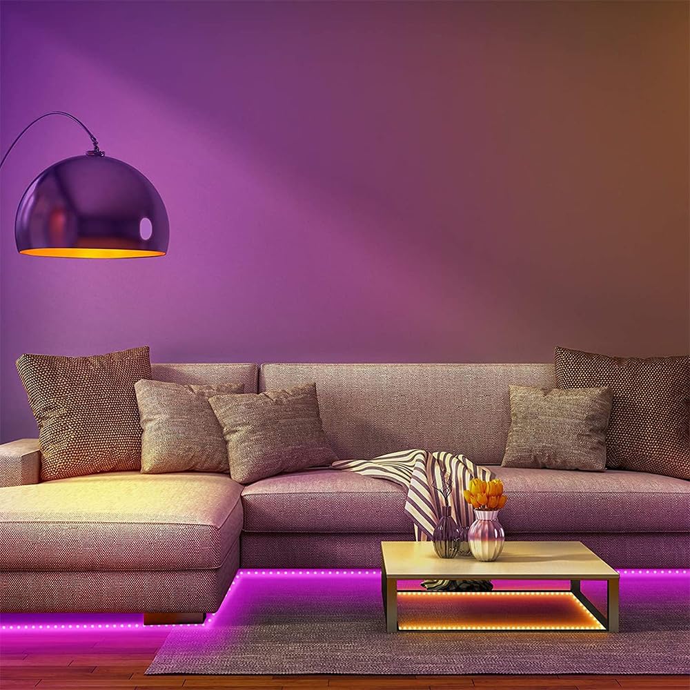 Zslaifu Cob Led Strip Lights Rgb 6.56Ft, 5V Dimmable Led Light Strip, Flexible Usb Led Strip For Cabinet, Tv Backlighting, Bedro