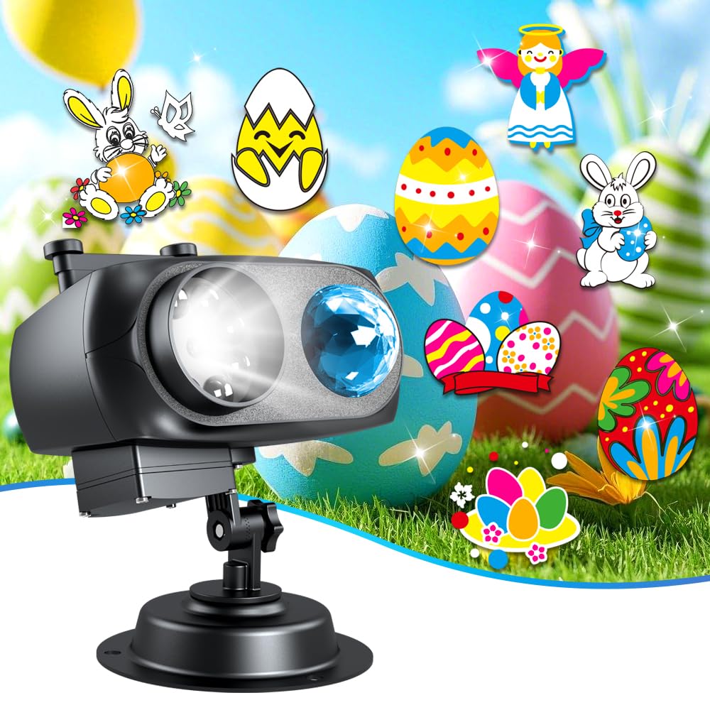 Christmas Projector Lights Outdoor,Holiday lamp,Halloween Christmas Outdoor,St. Patrick's Day Decoration,Eid Mubarak Kareem Fest