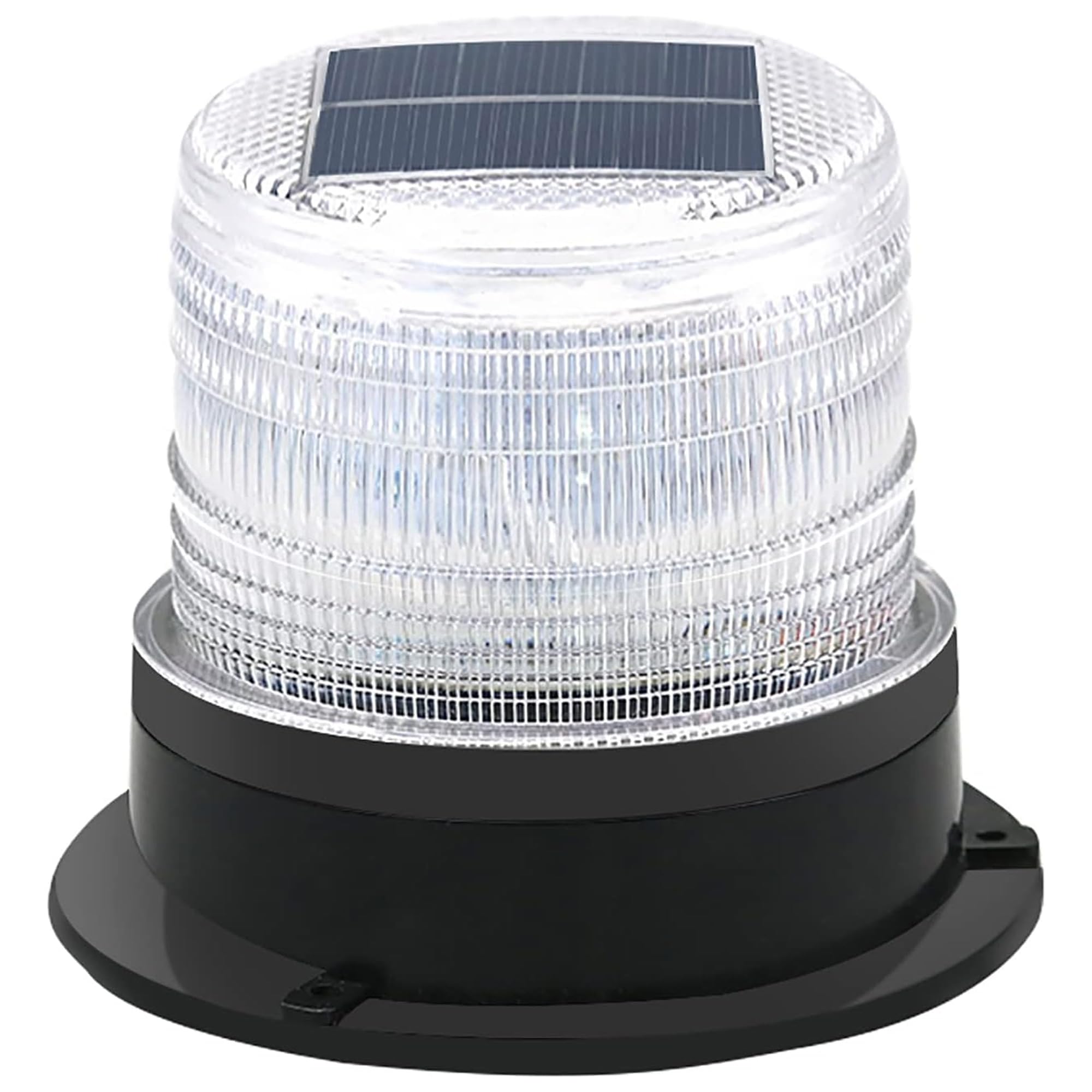 QXMH Solar Strobe Warning Light: Strong Magnetic Base Waterproof Traffic Lights,Solar Safety Flashing LED Lamp for Construction,