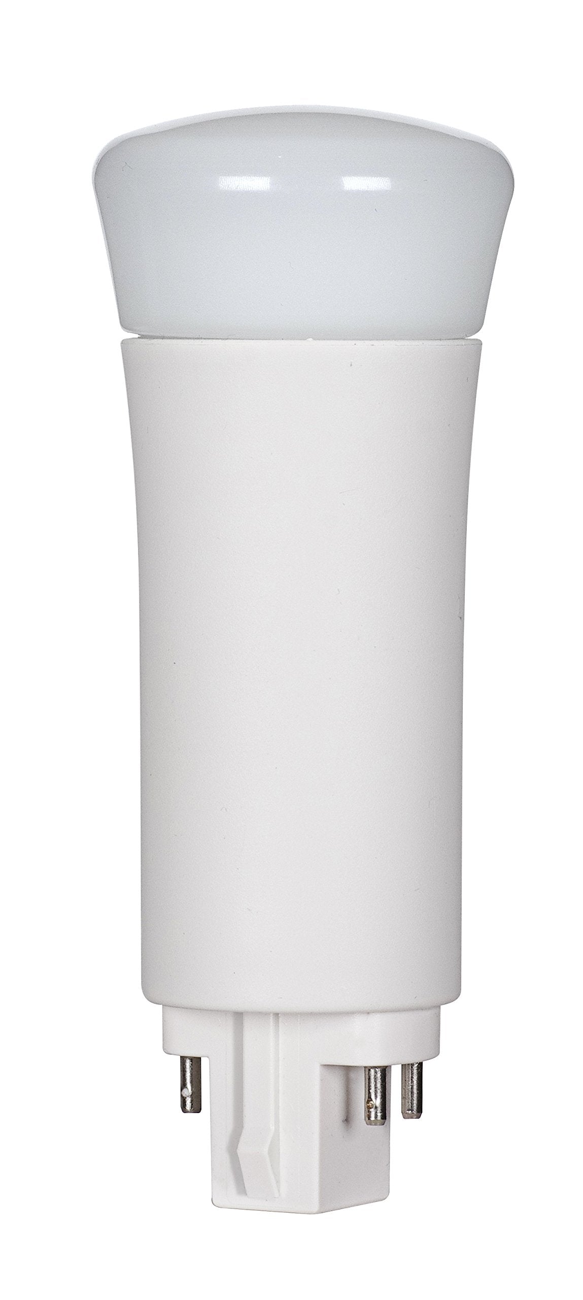 Satco S29860 Transitional Light Bulb, Frosted Glass, 4.69 inches, White Finish
