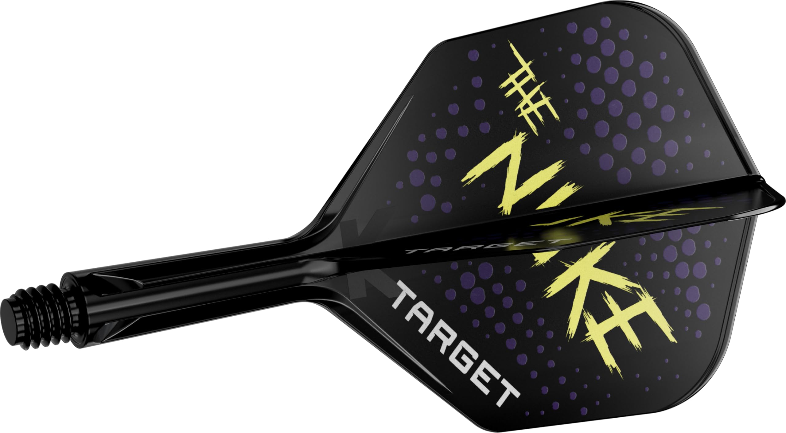 Target Darts K Flex Flights and Shaft System, No.6 Short (19mm), Multicolour, Pack of 3 - The Nuke Player Edition