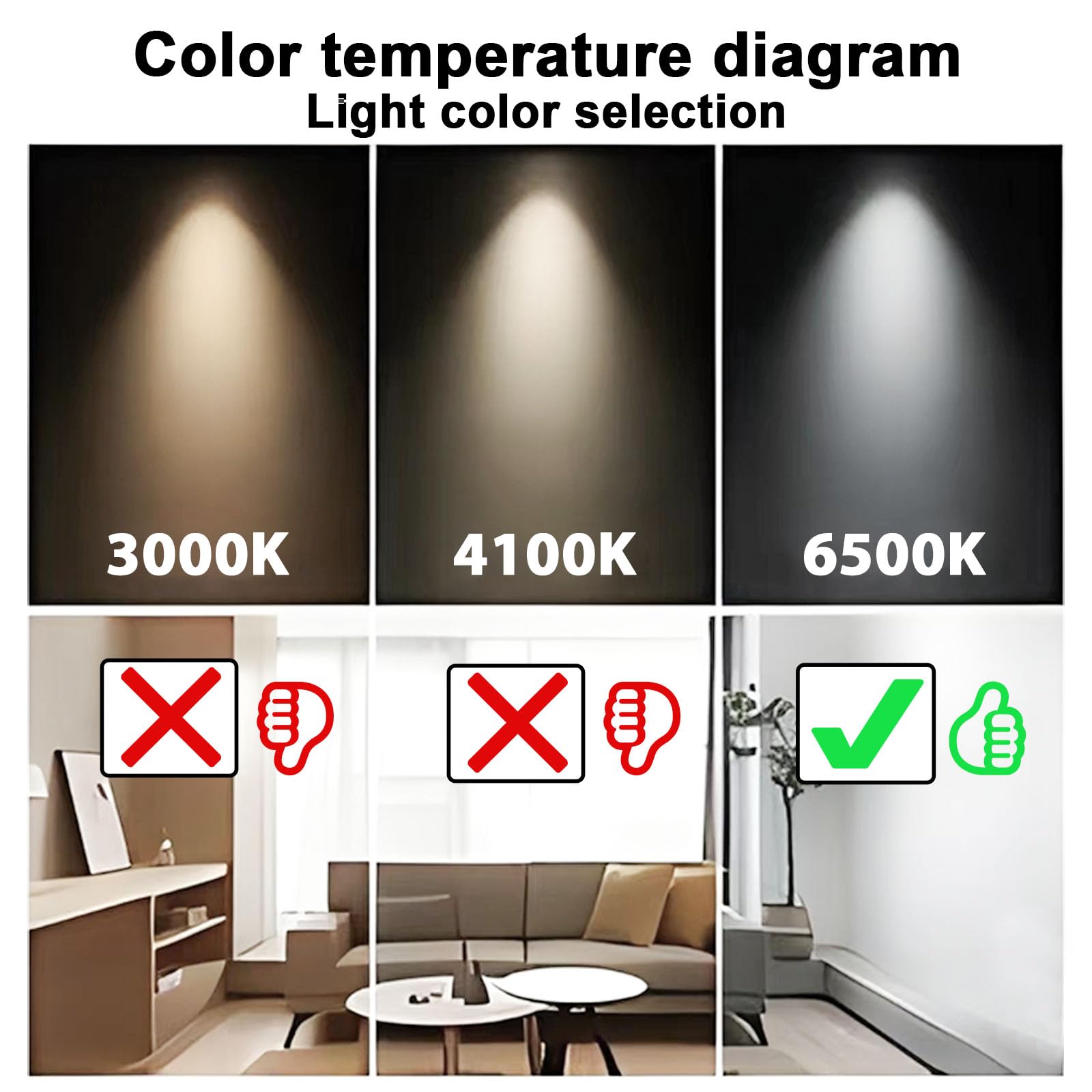 Konideke T8 Fluorescent Bulbs 4 Foot F32T8/865 32W 6500K Daylight 2500 Lumens G13 Base - 25 Pack,