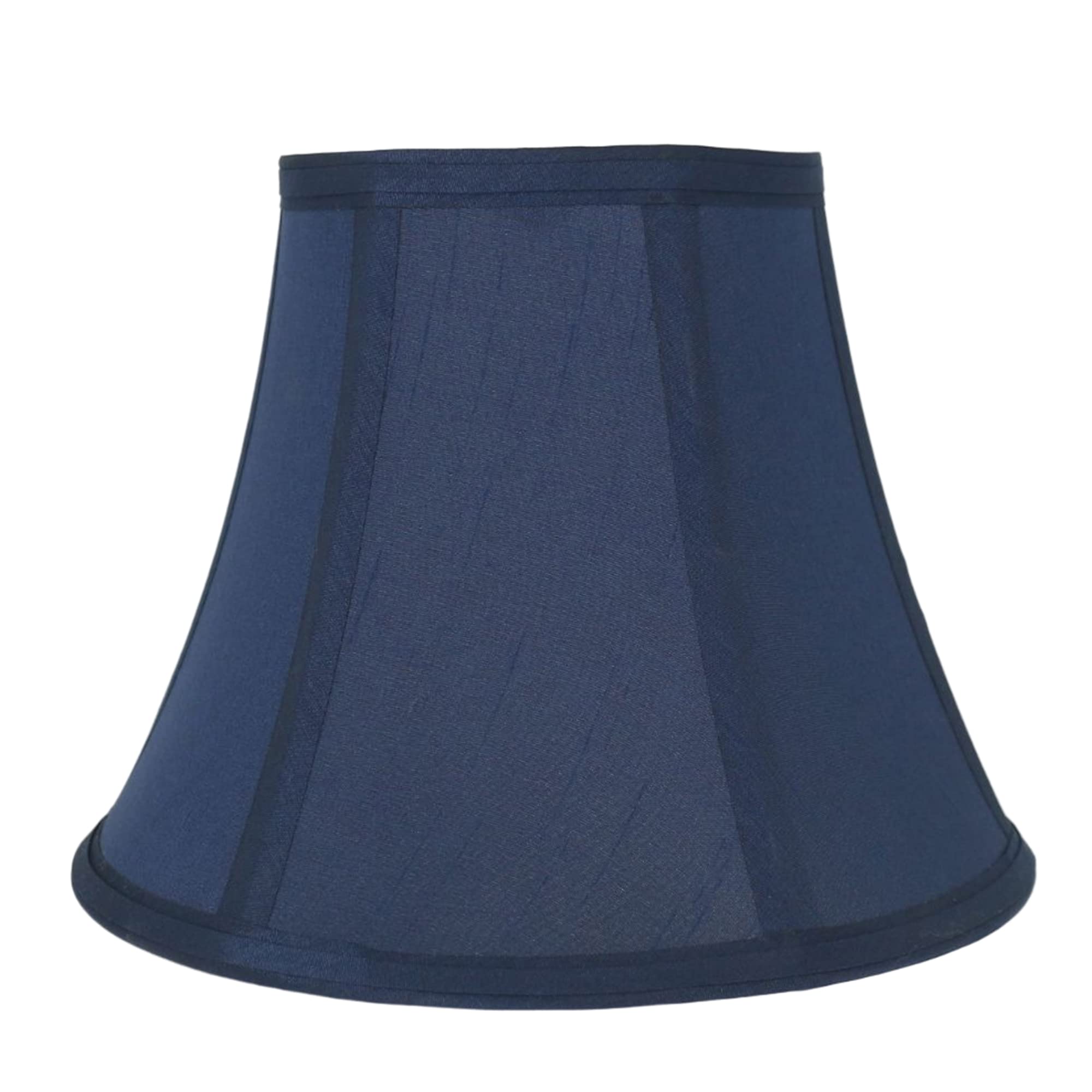 Urbanest Softback Bell Lampshade  Faux Silk  5-inch by 9-inch by 7-inch  Navy Blue  Spider-Fitter-New