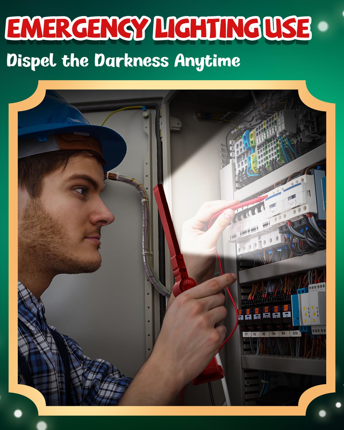 Coquimbo Tool Gifts For Men, Rechargeable Flashlight Led Work Lights Grill Light With Magnetic Base 5 Modes 360? Rotate Mens Dad