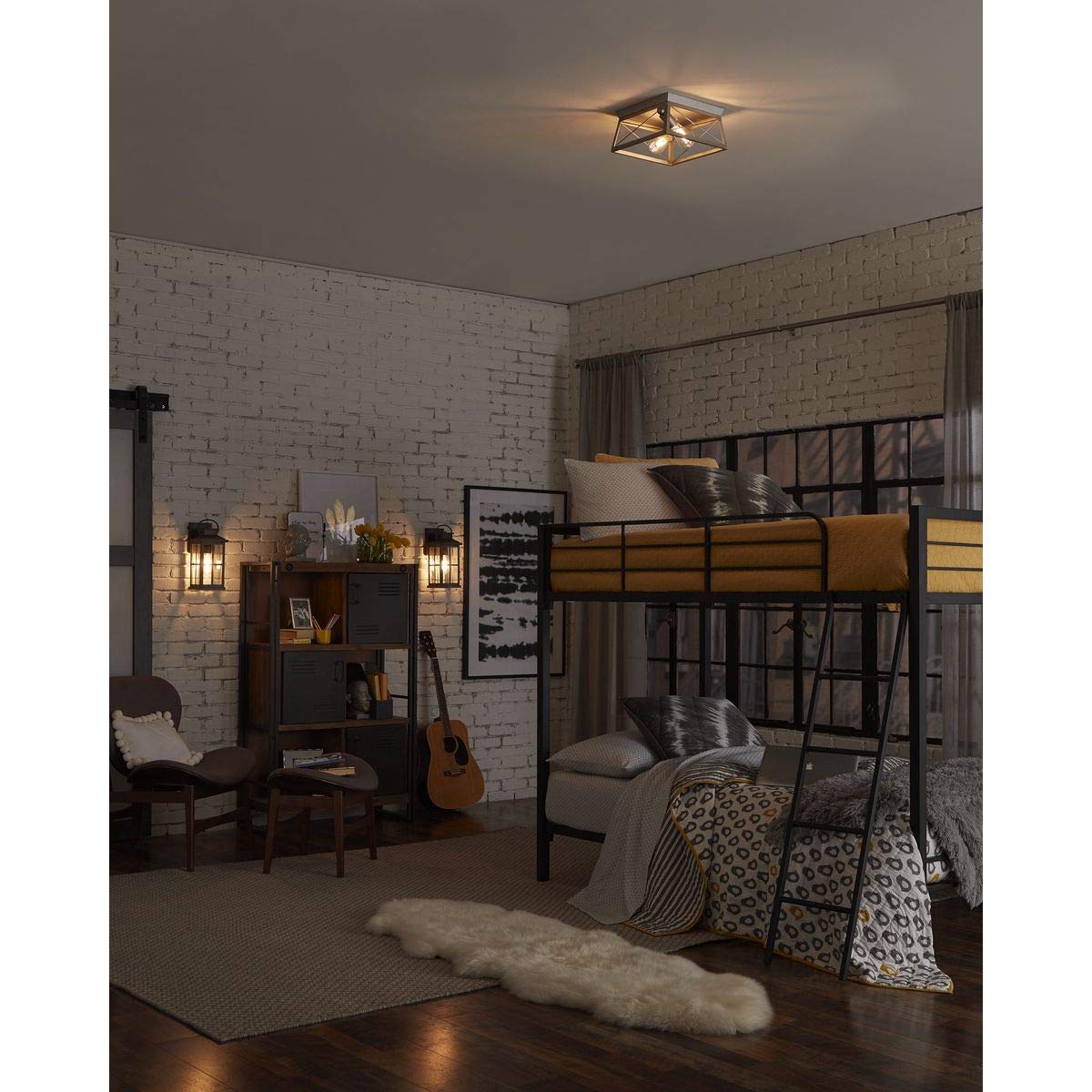 Progress Lighting 1-Light Outdoor Wall Lantern, Antique Pewter, Clear Glass, 12inx5inx6in, Model P560264-103, Gray