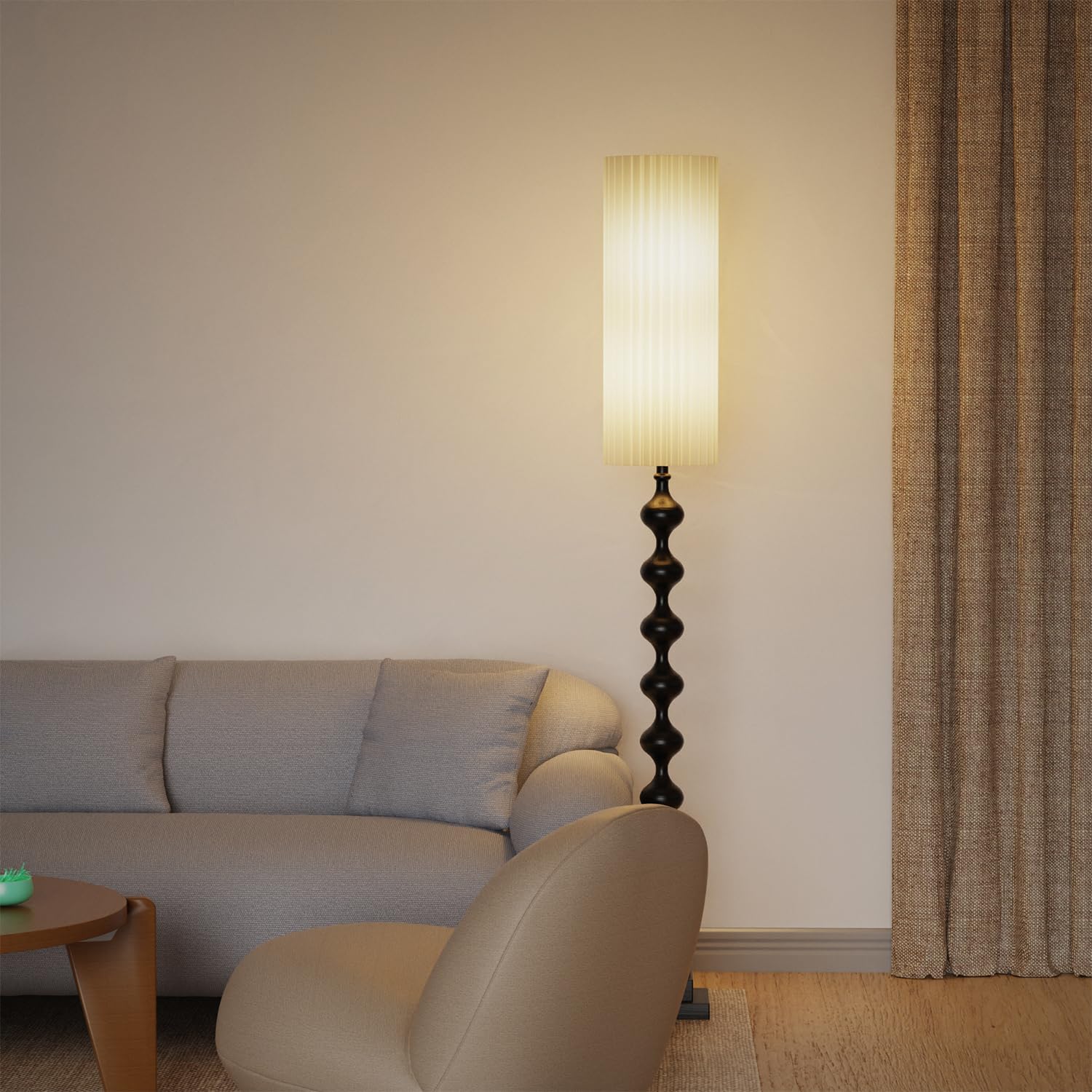 XCOFZOB Drum Lamp Shades for Floor Lamps Tall Lamp Shade for Modern, 16x6x6 Replacement Lamp Shades, Large Pleated Lamp Shade Li