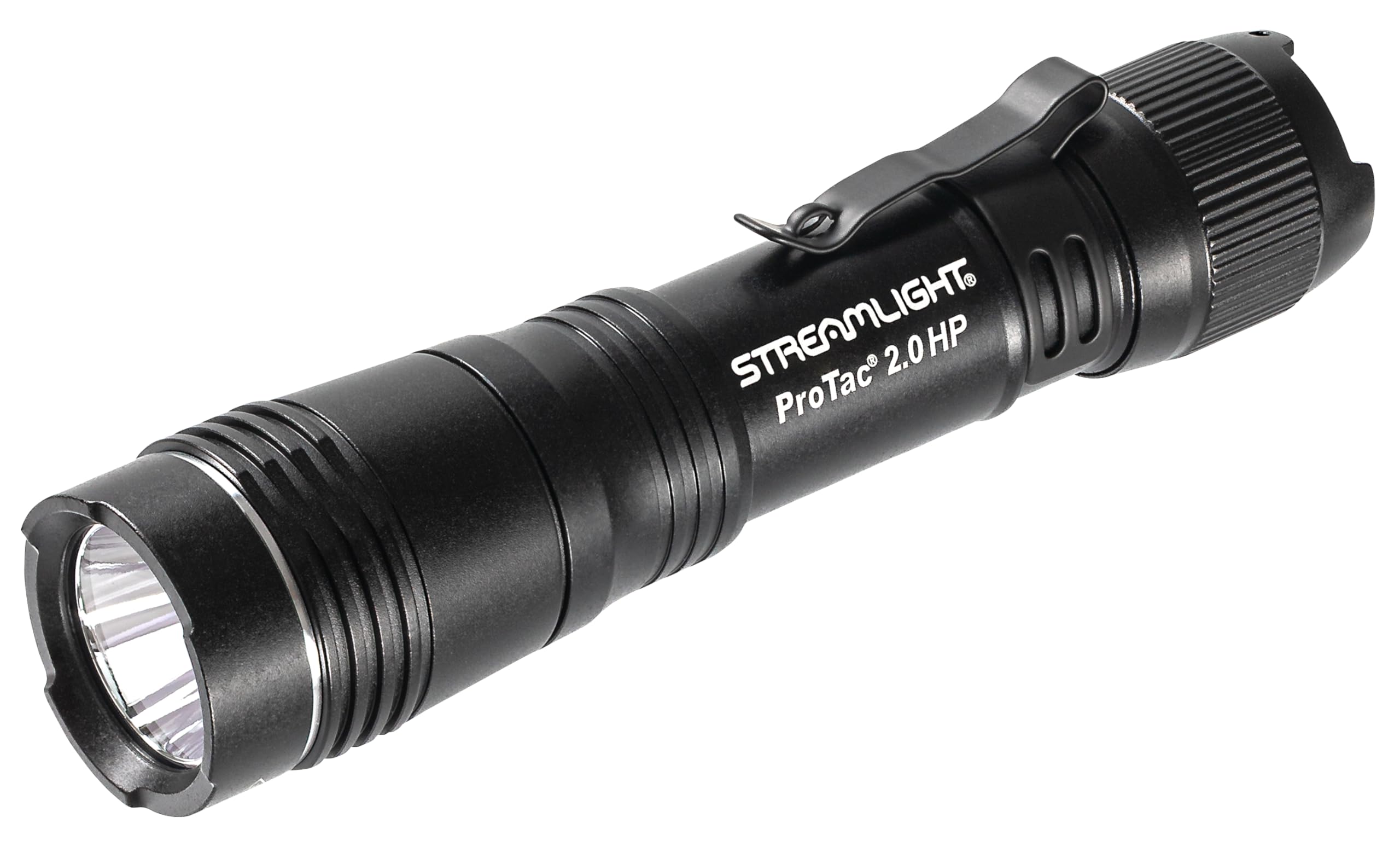 Streamlight 89023 ProTac 2.0 HP 2000-Lumen 85000 Candela Rechargeable High Performance Multi-Functional Tactical Flashlight, Bla
