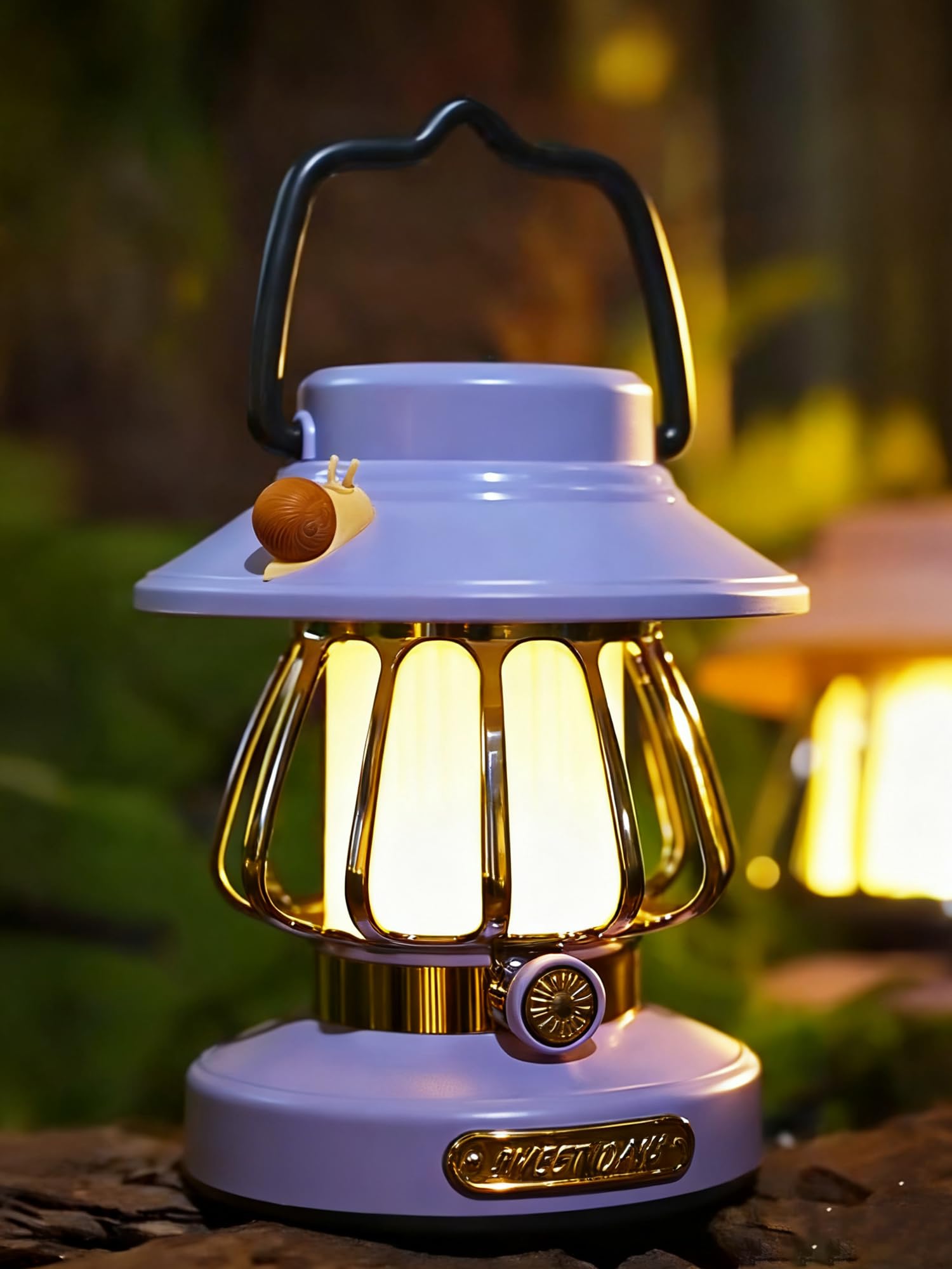 Kids Lantern with 3 Color Dimmable & USB-C Charging, Kids Nightlights for Bedroom, Indoor Outdoor Adventures & Emergency Use Tod