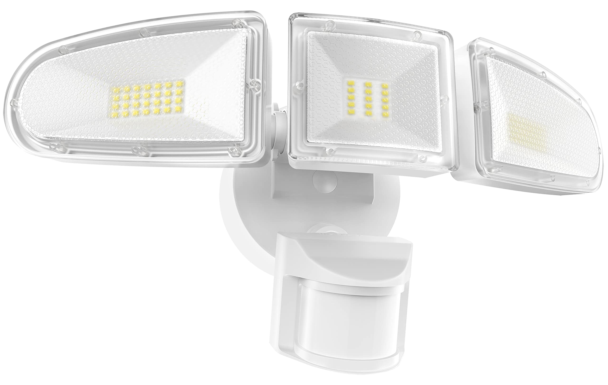 Jjc 40W Led Security Lights, 4600Lm Waterproof Motion Sensor Flood Light, 5700K Outdoor Fixture