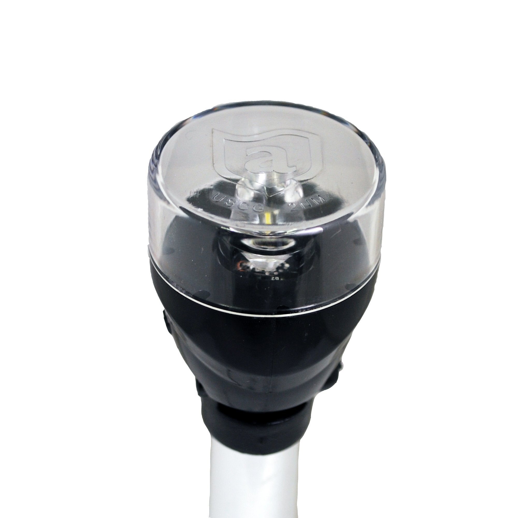 Attwood Folding All-Round LED Pole Light 12” Aluminum-Straight Model 5557-P12A7