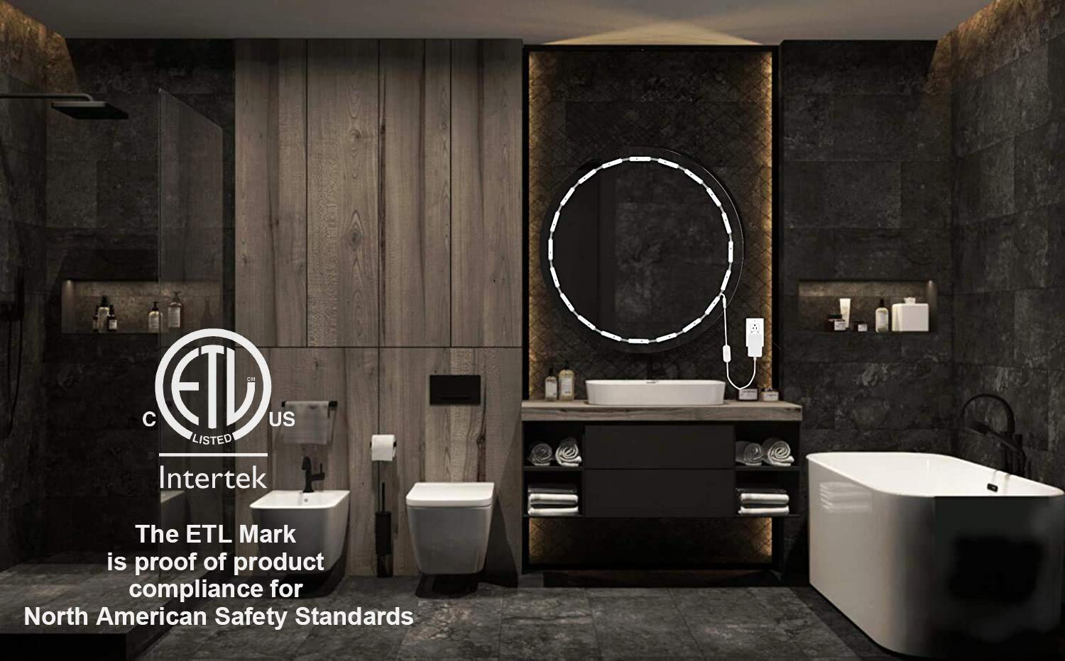 Silikang Led Mirror Lights For Vanity Make Up, 10Ft Ultra Bright White Led, Dimmable Touch Control Dressing Strip Light, For Mak