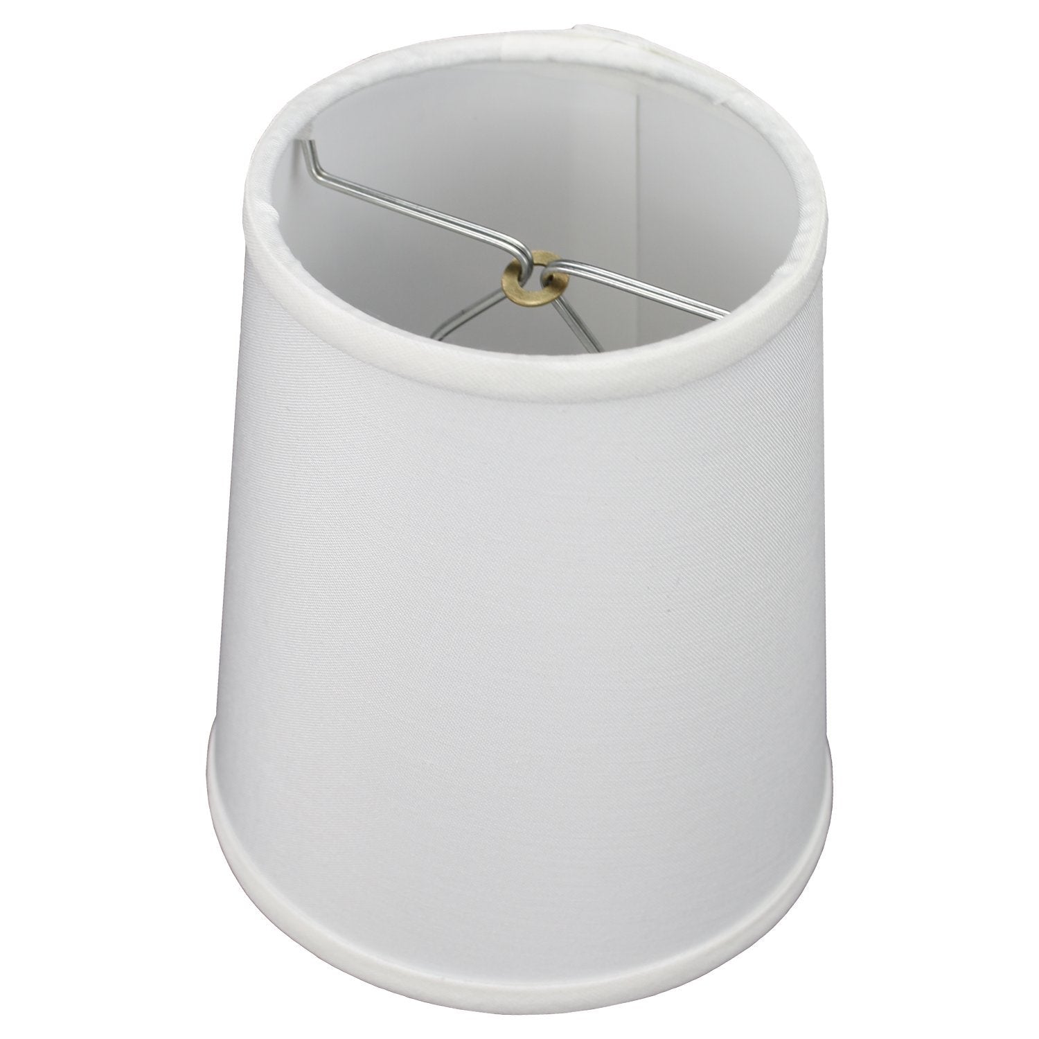 Fenchelshades.Com Lampshade 4'' Top Diameter X 5'' Bottom Diameter X 6'' Slant Height With Clip-On Attachment For Standard Ediso