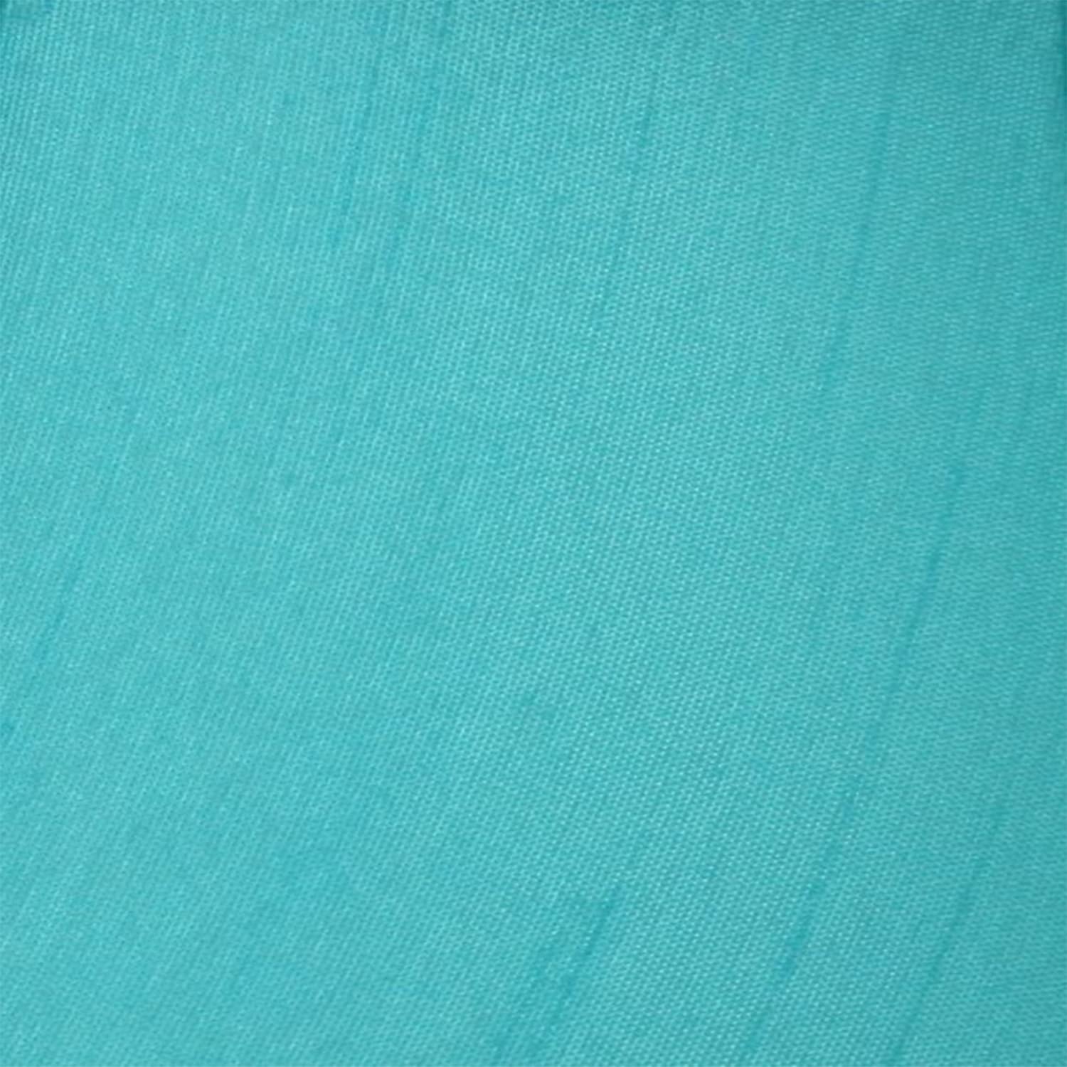 Urbanest Set Of 2 Softback Bell Lampshades, Faux Silk, Teal, 5X9X7