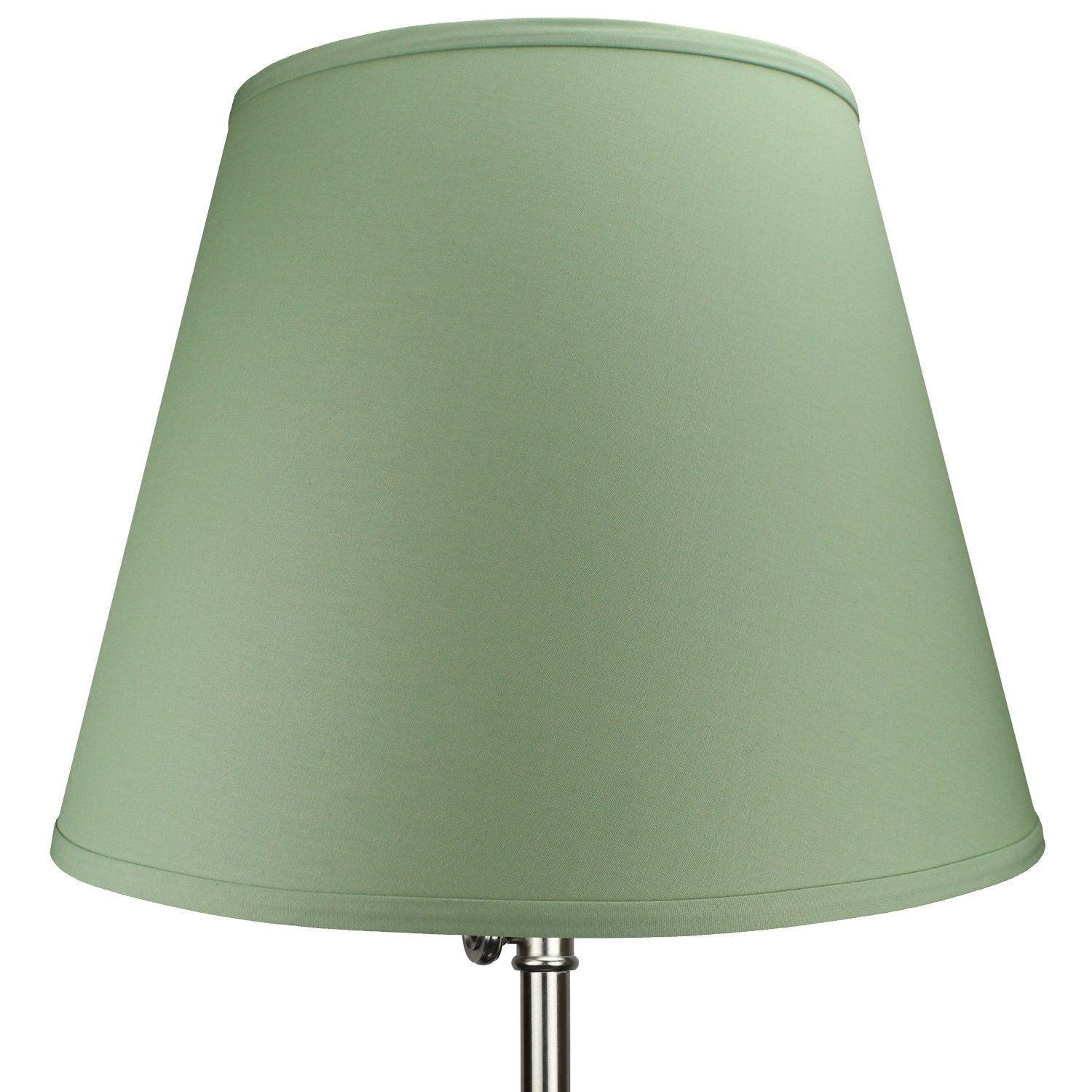 FenchelShades.com Lampshade 11in Top Dia x 17in Bottom Dia x 13in Slant Height Fabric Celadon Model 11-17-13-W-L-CEL