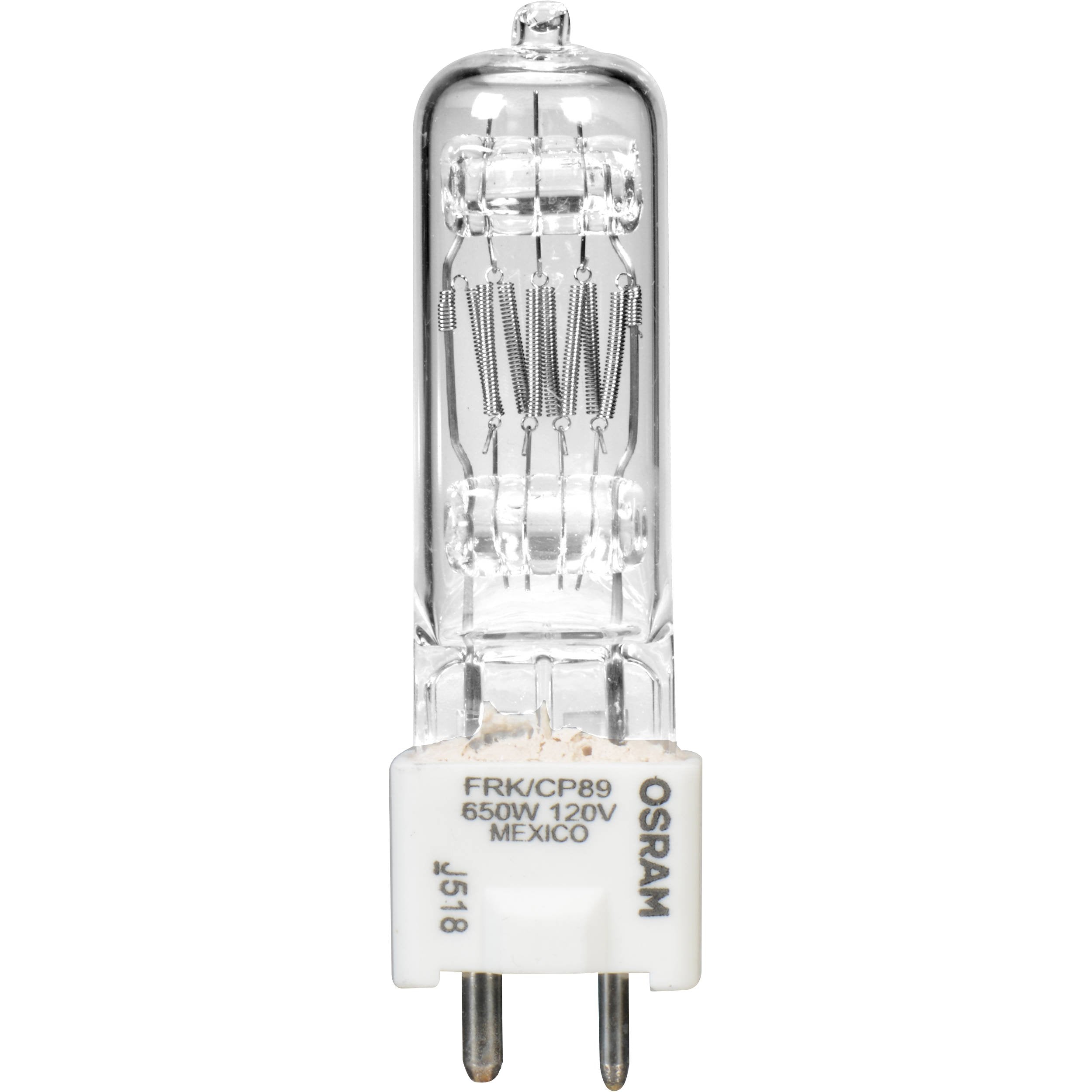 OSRAM 597570 650W Tungsten Bulb for Film Gear Fresnel, 1 Count