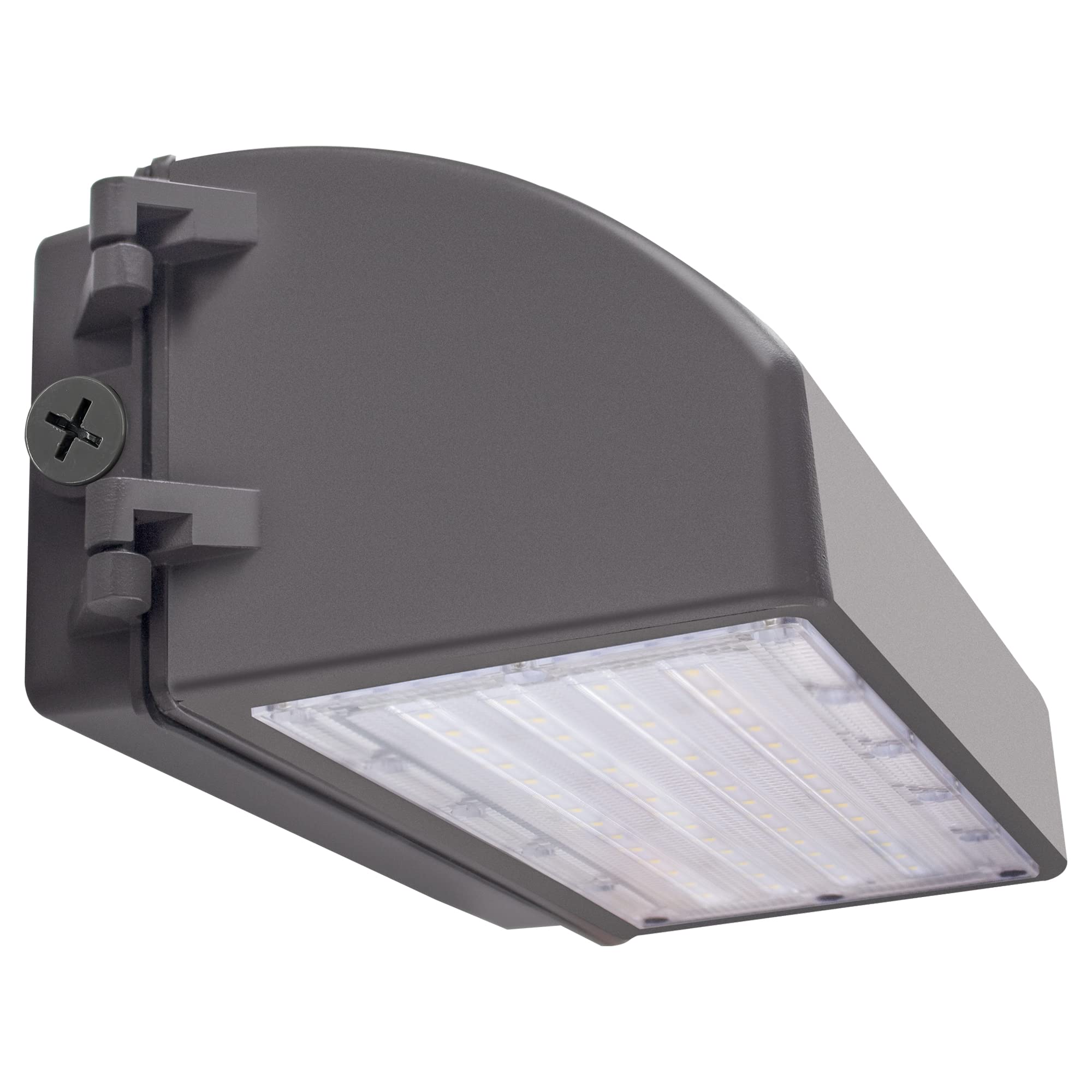 Amptonica Full Cut-Off LED Wall Pack, 35W 4,200LM Wall Pack LED Replaces 175W HPS/HID, 5000K LED Wall Pack Outdoor Light IP65 Wa