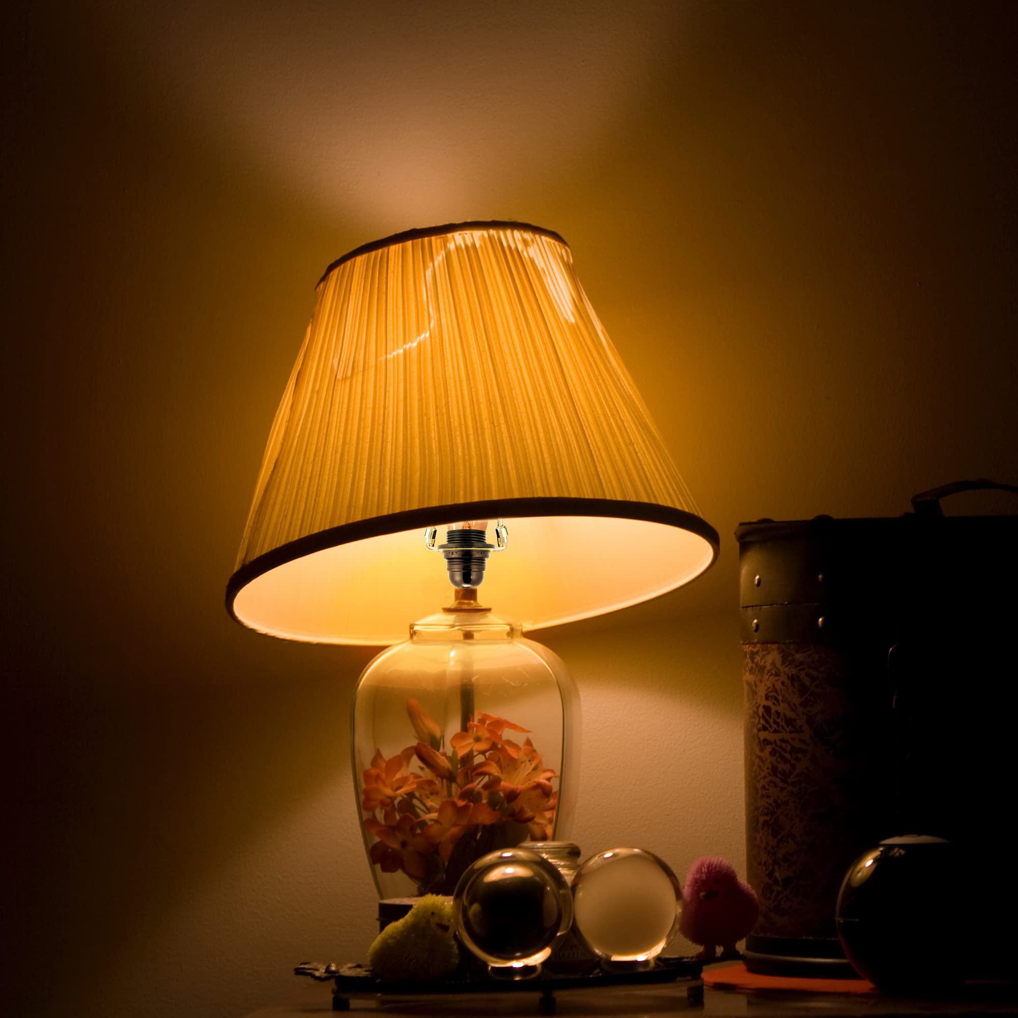Mornajina Lamp Shade Harp Holder, Adjustable Metal Harps & Finals, Fits Standard Rod & E26/E27 UNO, Gold, Model PPUS17502